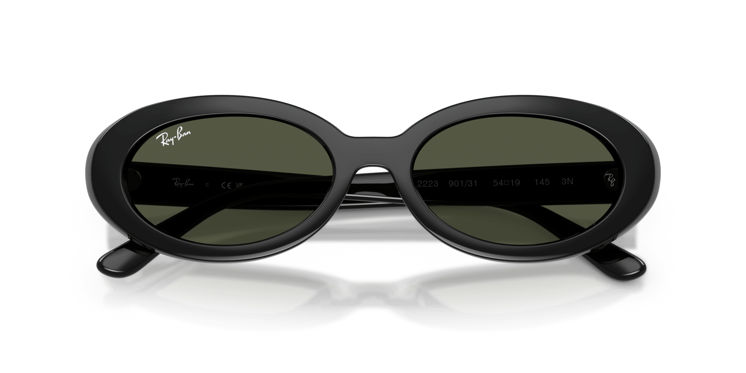 RB2223 RAY-BAN Black/Green L