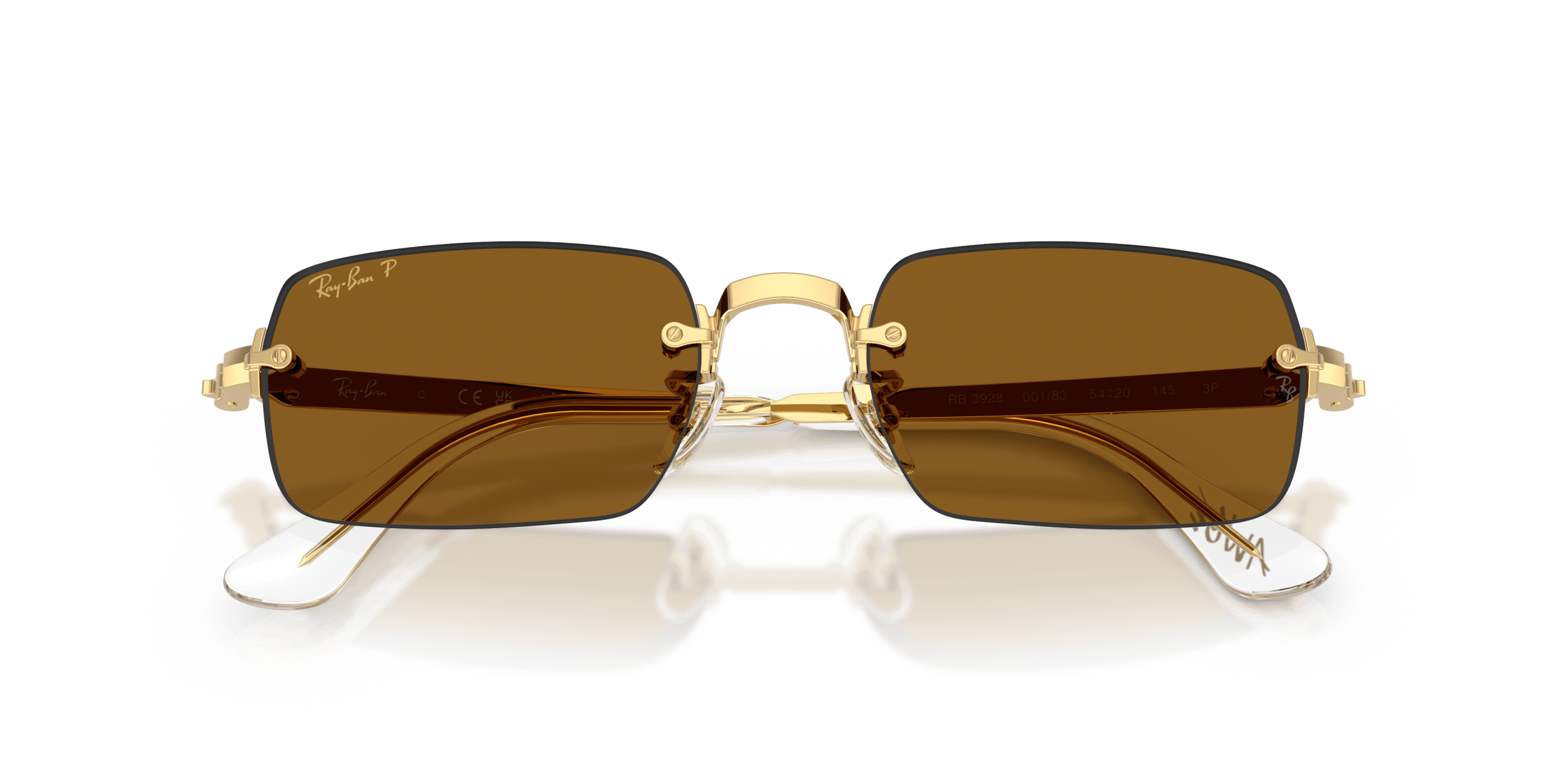 RB3928 RAY-BAN Gold/Brown L