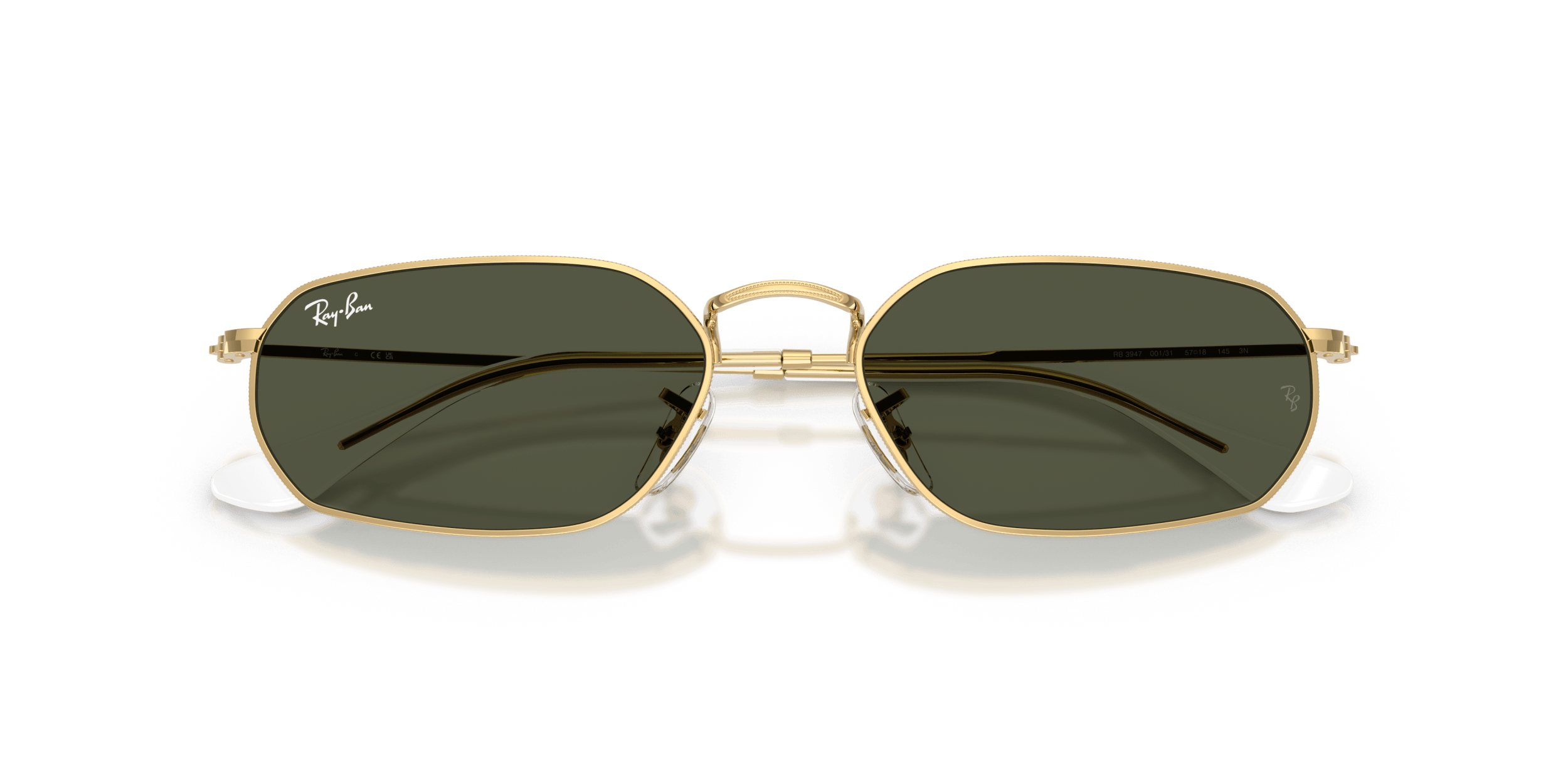 RB3947 RAY-BAN Gold/Green M