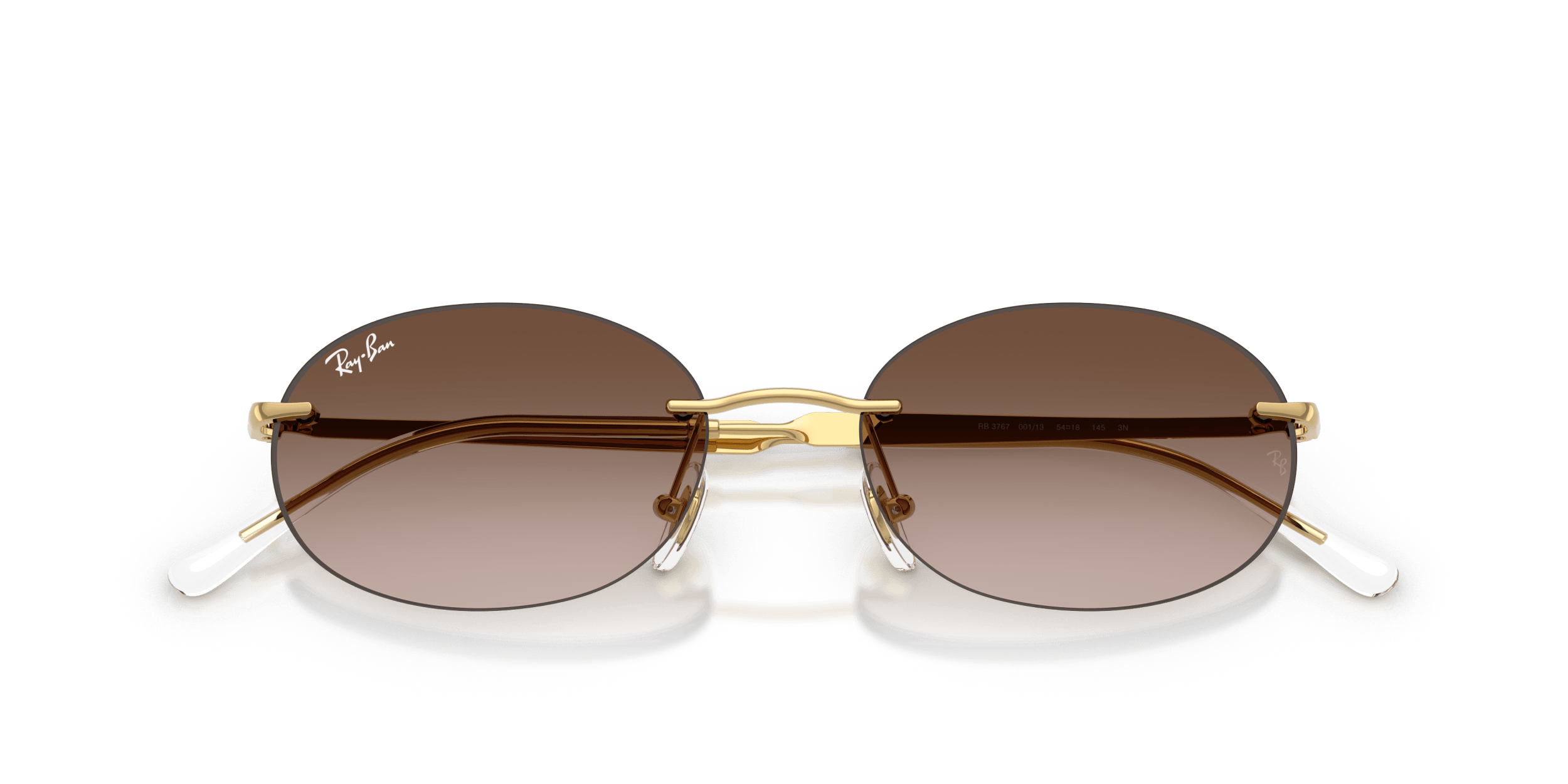 RB3767 RAY-BAN Gold/Brown S