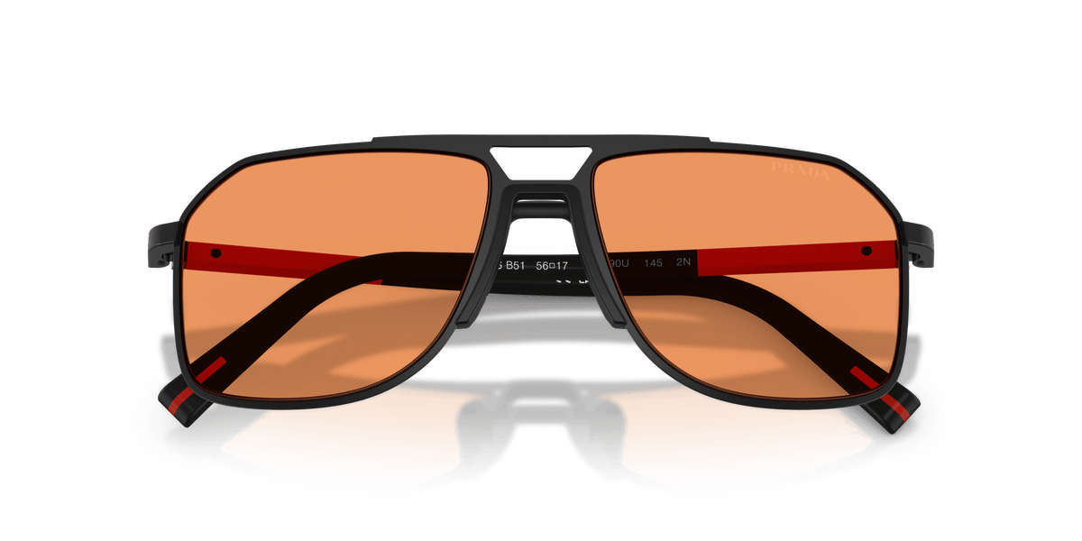 PS B51S PRADA LINEA ROSSA Black/Orange L