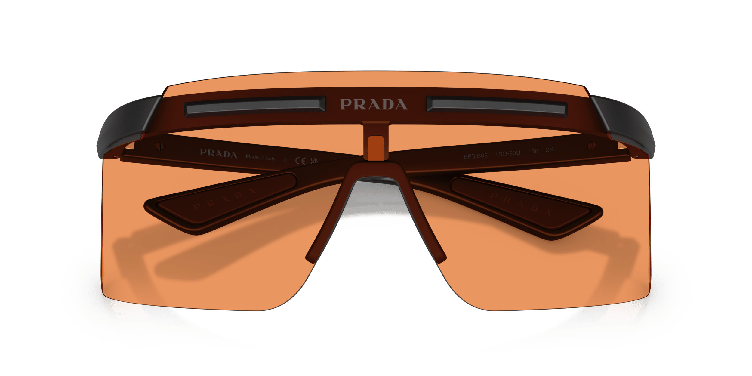 PS B06S PRADA LINEA ROSSA Black/Orange L