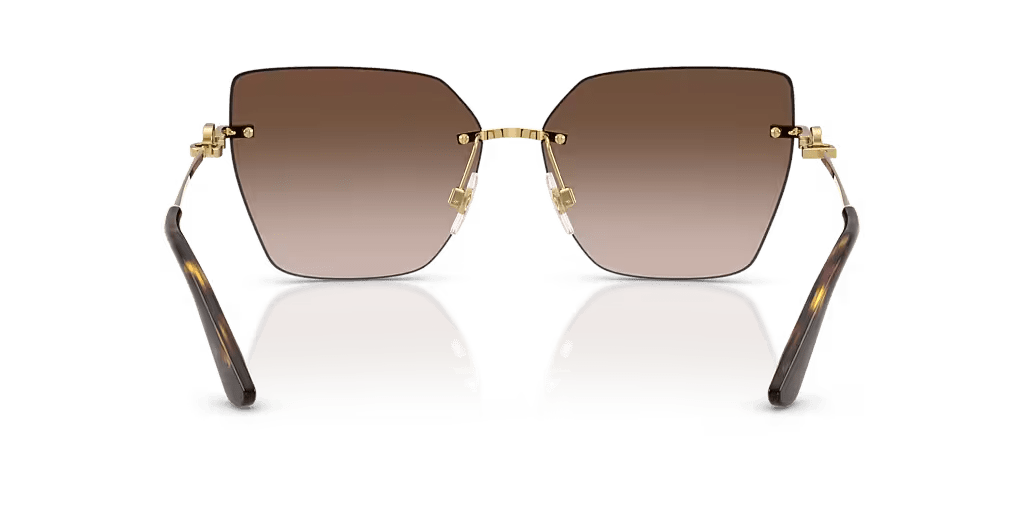 DG2321 Dolce & Gabbana Gold Brown Gradient XL