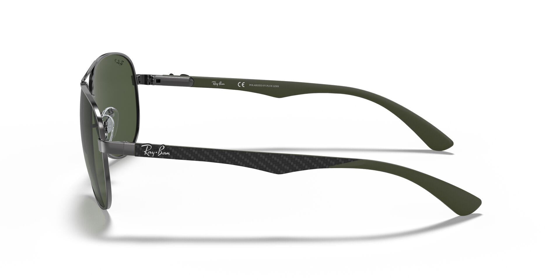 RB8313 Grey/G-15 Green/Polarized XL