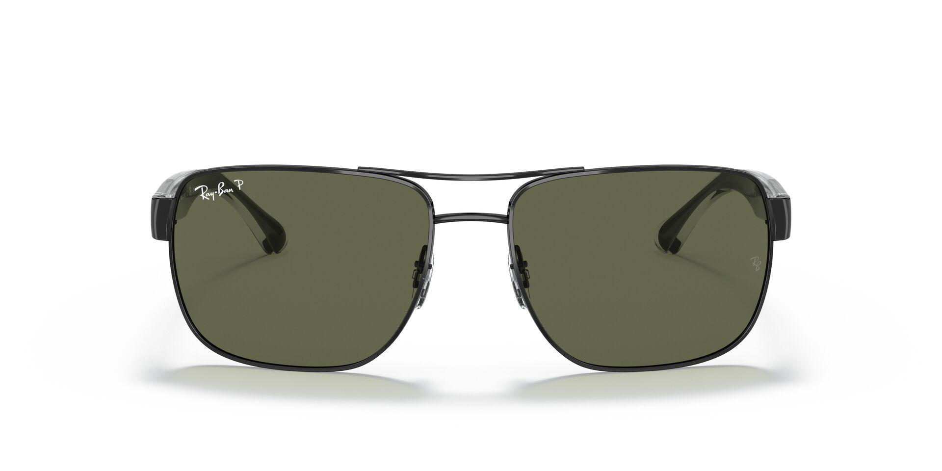 RB3530 Black/G-15 Green/Polarized M