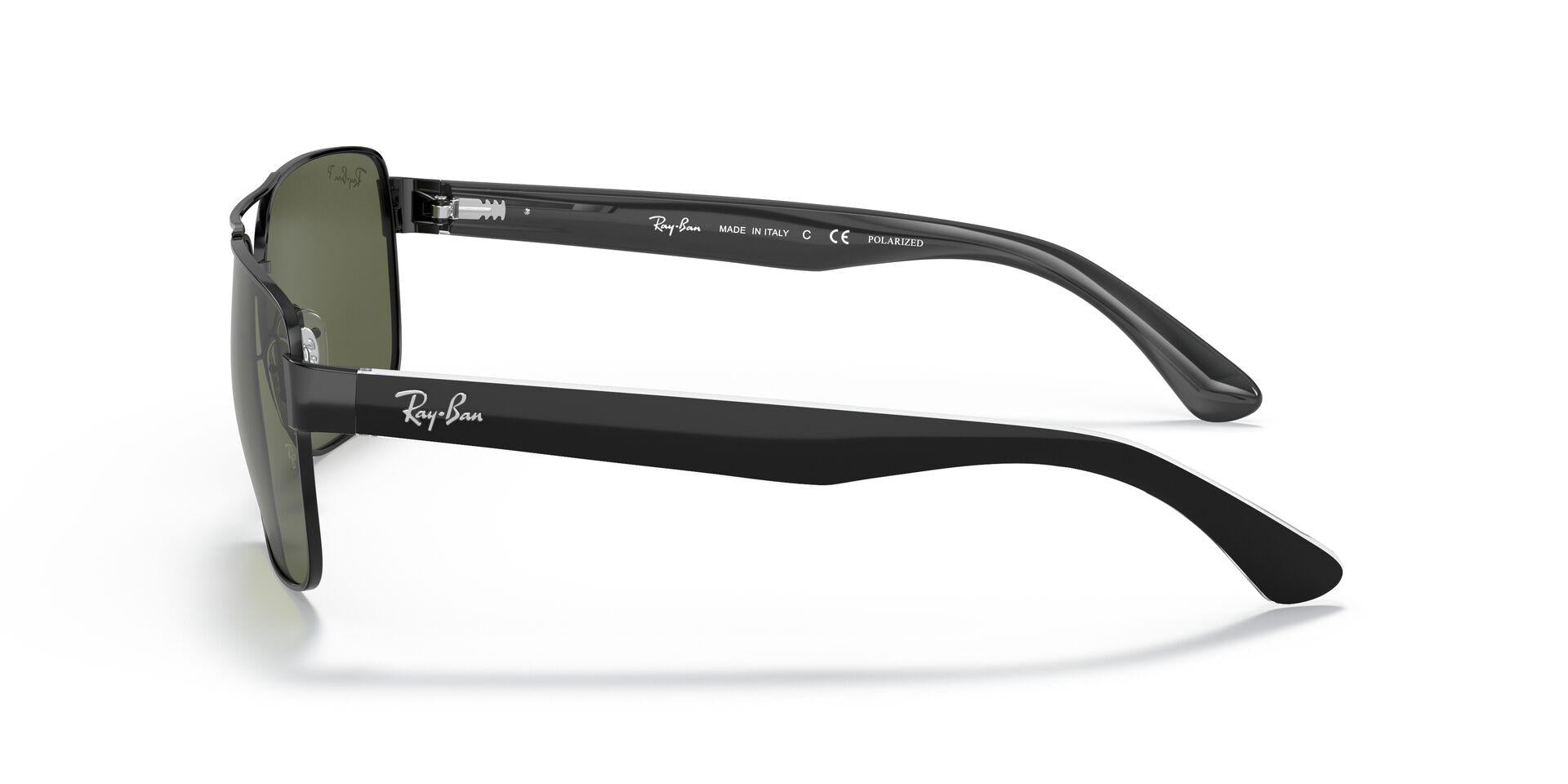 RB3530 Black/G-15 Green/Polarized M