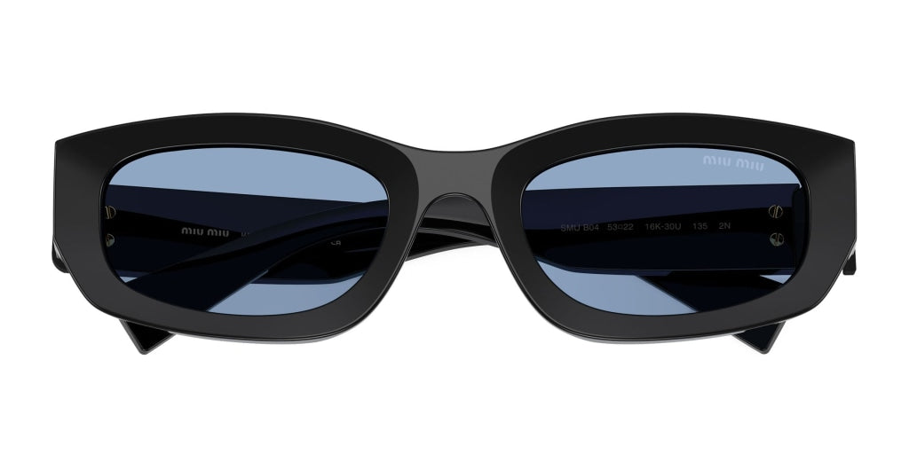 MU B04S Miu Miu Black/Sky Blue