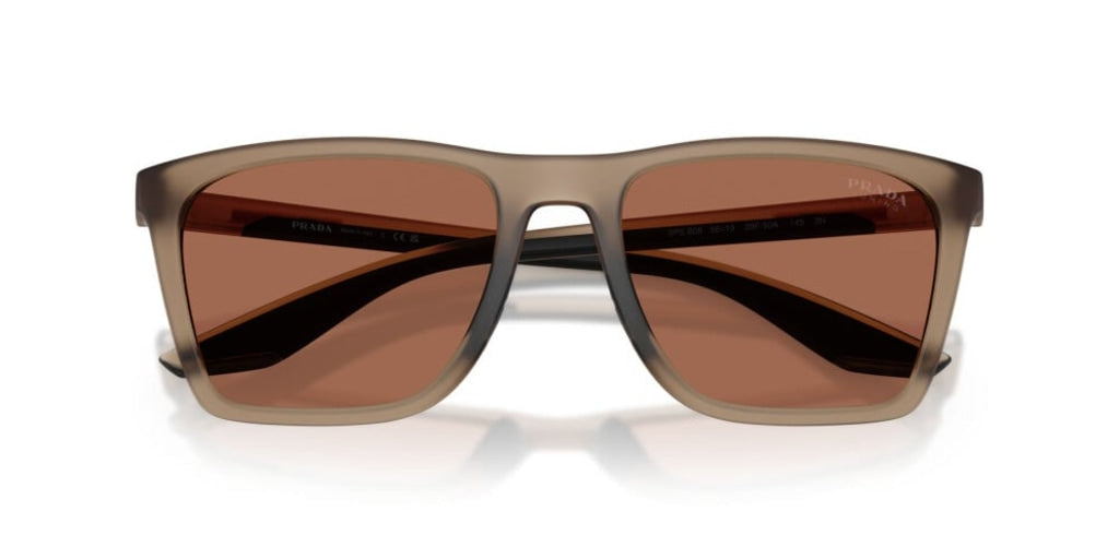 PS B08S Prada Linea Rossa Frosted Brown/Brown