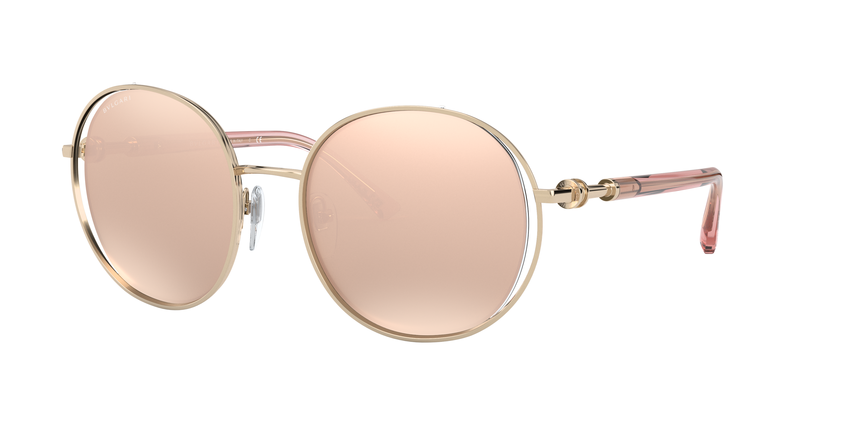 BV6135 Pink/Clear Mirror Real Rose Gold XL