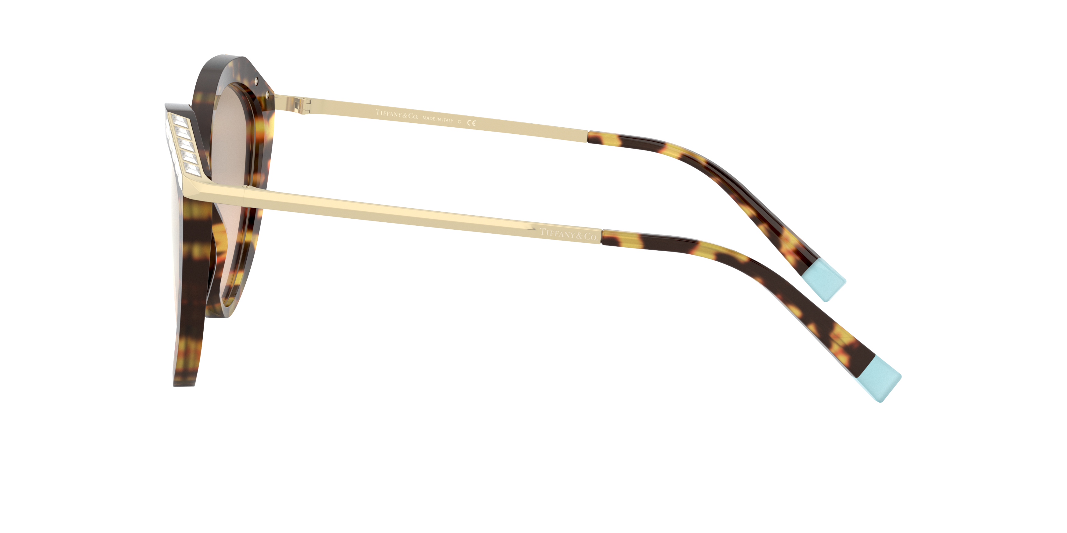 TF4173B Gold/Brown Gradient Silver Mirror