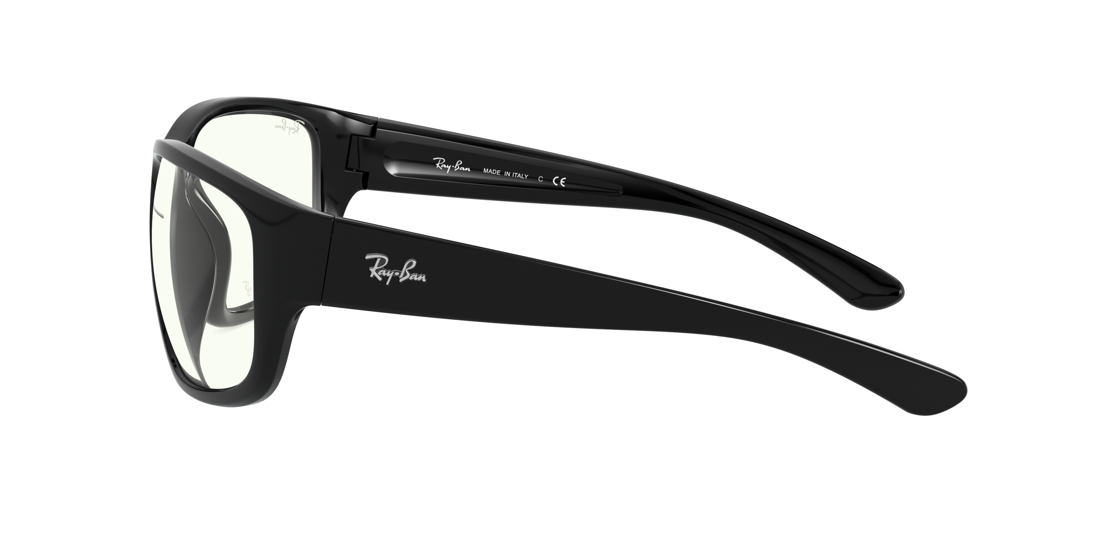 RB4300 Ray-Ban Black/Clear STD