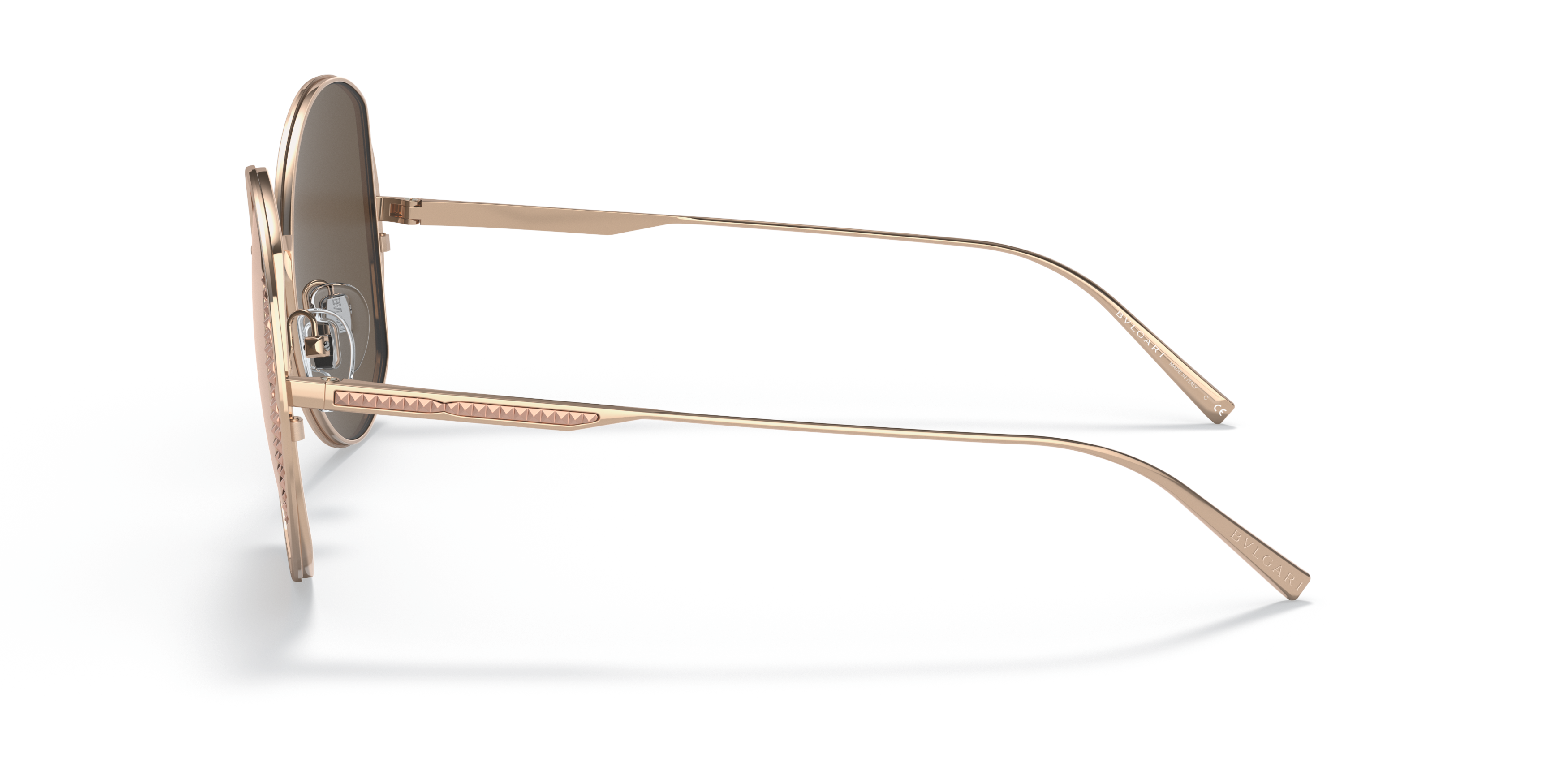 BV6169 Pink/Clear Mirror Real Rose Gold M