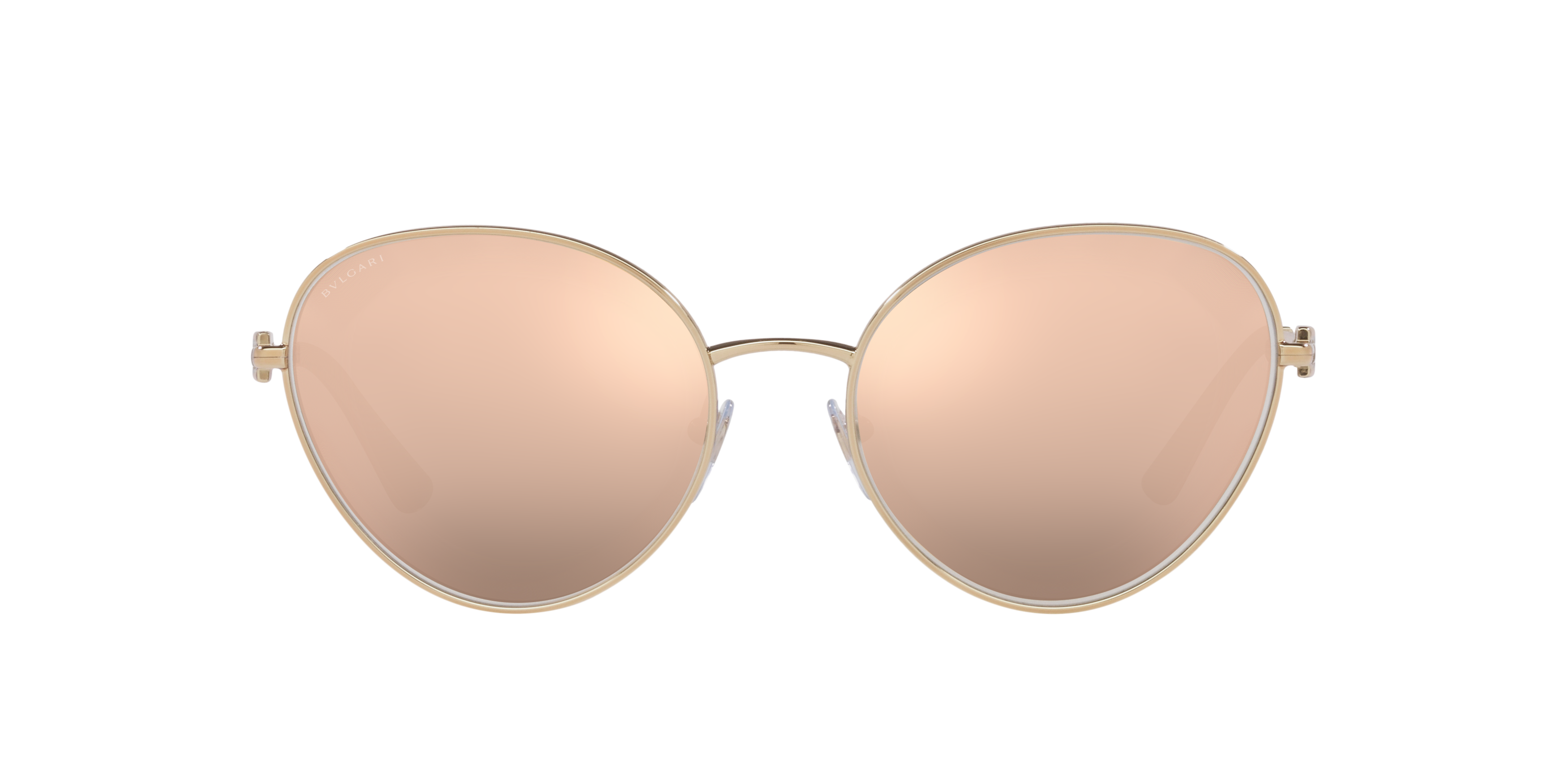 BV6174 Pink/Clear Mirror Real Rose Gold/Polarized