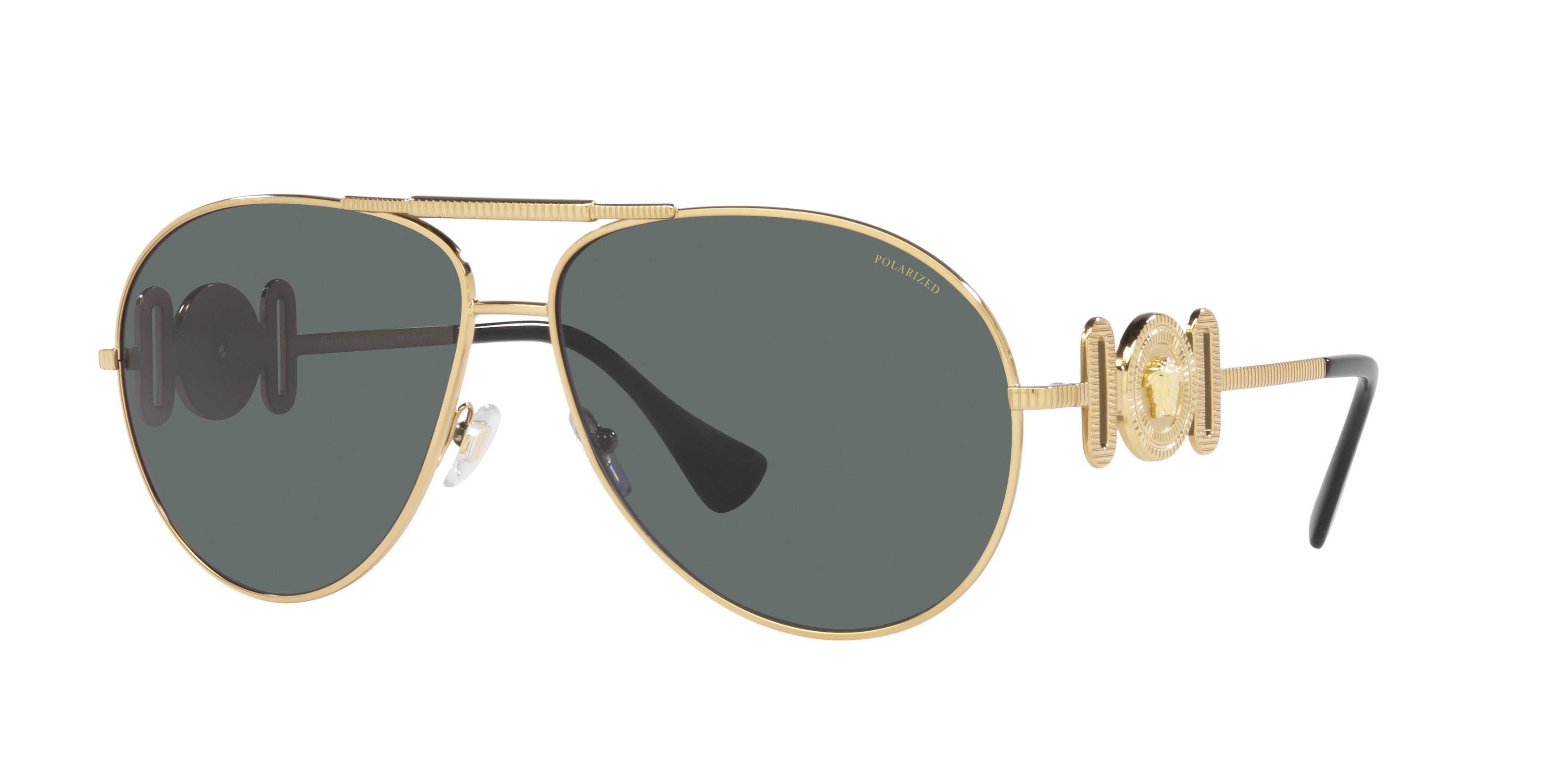 VE2249 Versace Gold/Polar Grey/Polarized