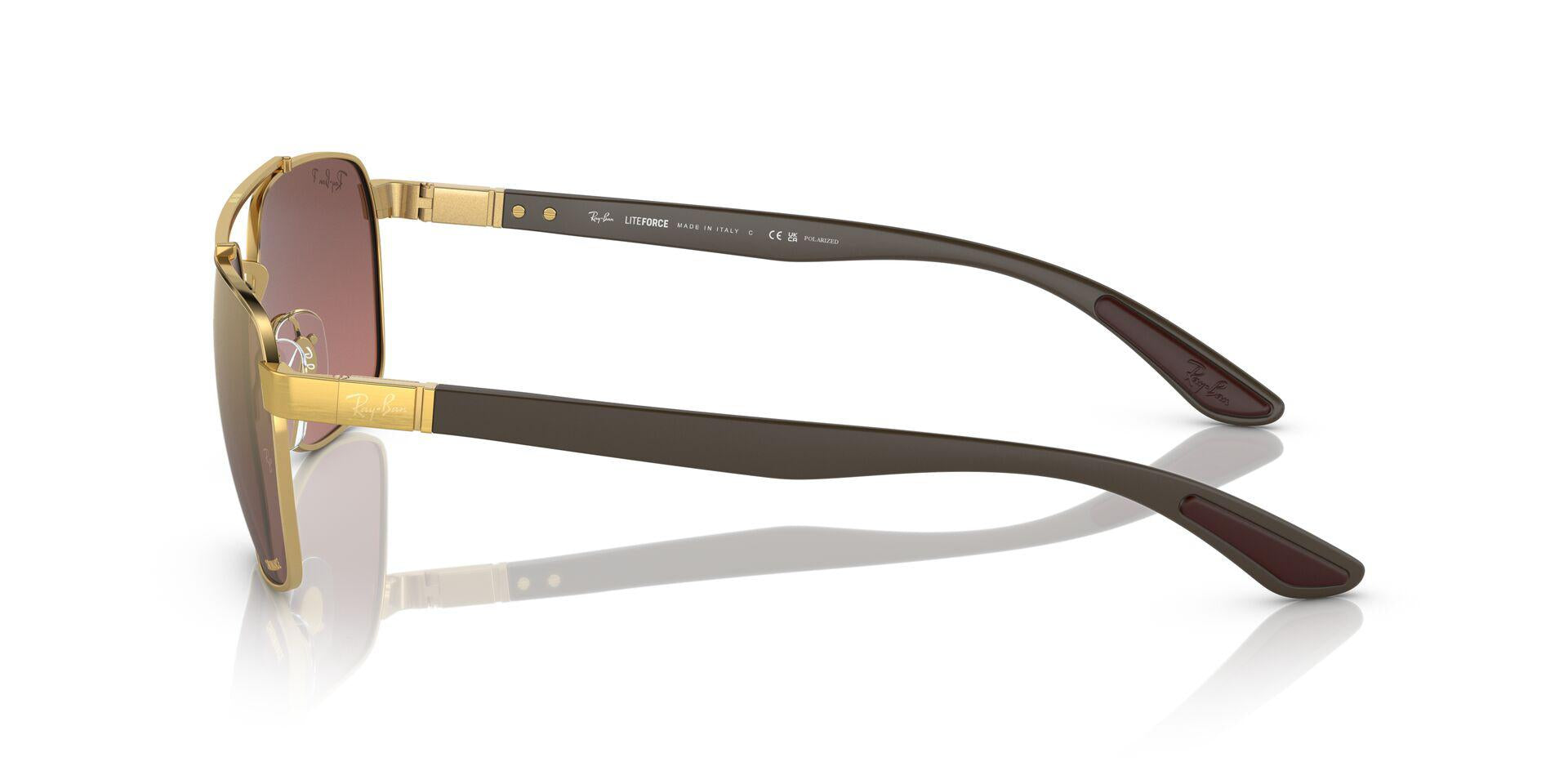 RB3701 Brown/Purple/Gold/Polarized XXL