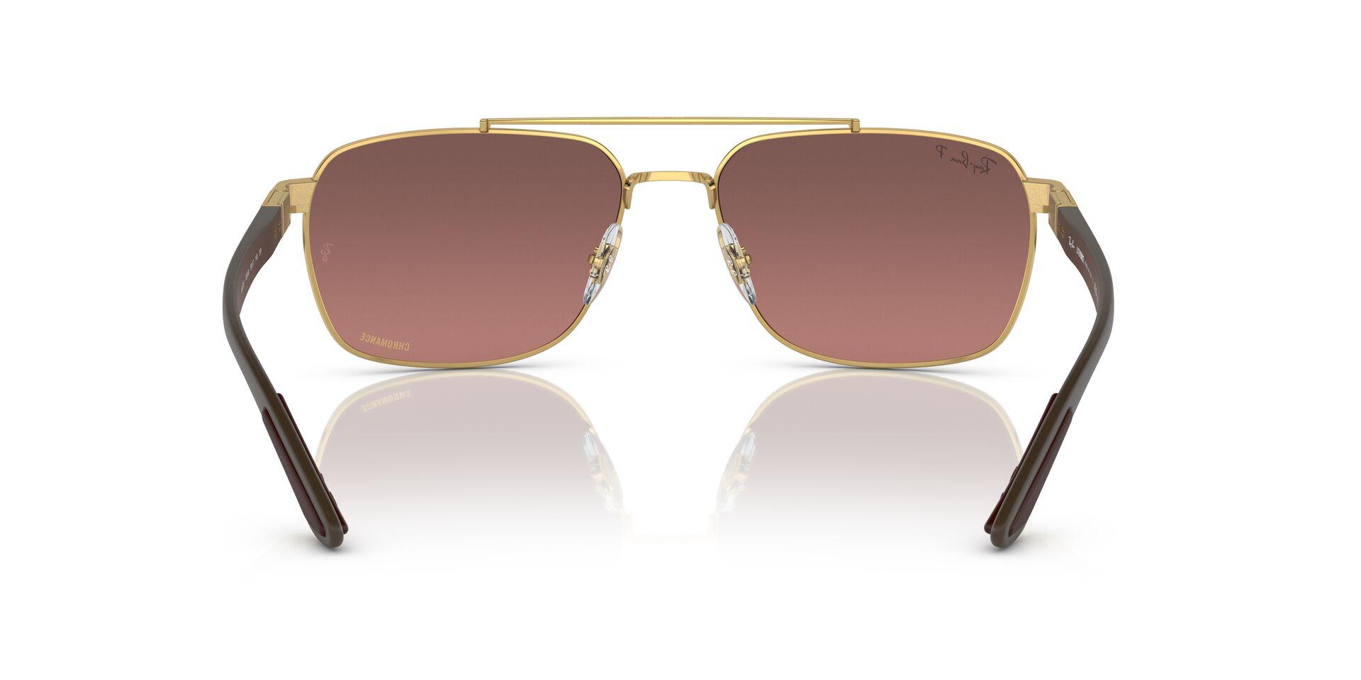 RB3701 Brown/Purple/Gold/Polarized XXL