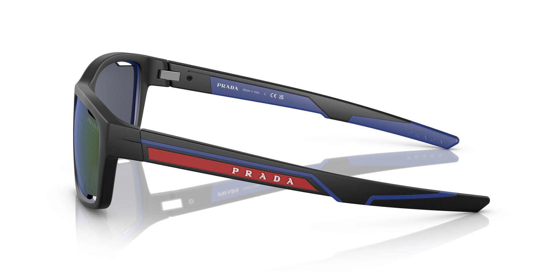 PS 04YS Prada Linea Rossa Black/Blue Multilayer Tuning XL