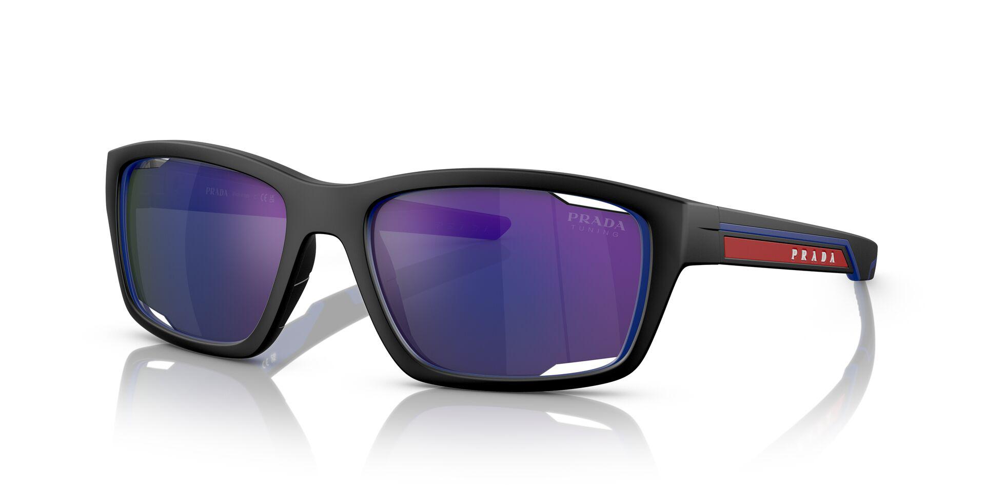 PS 04YS Prada Linea Rossa Black/Blue Multilayer Tuning XL