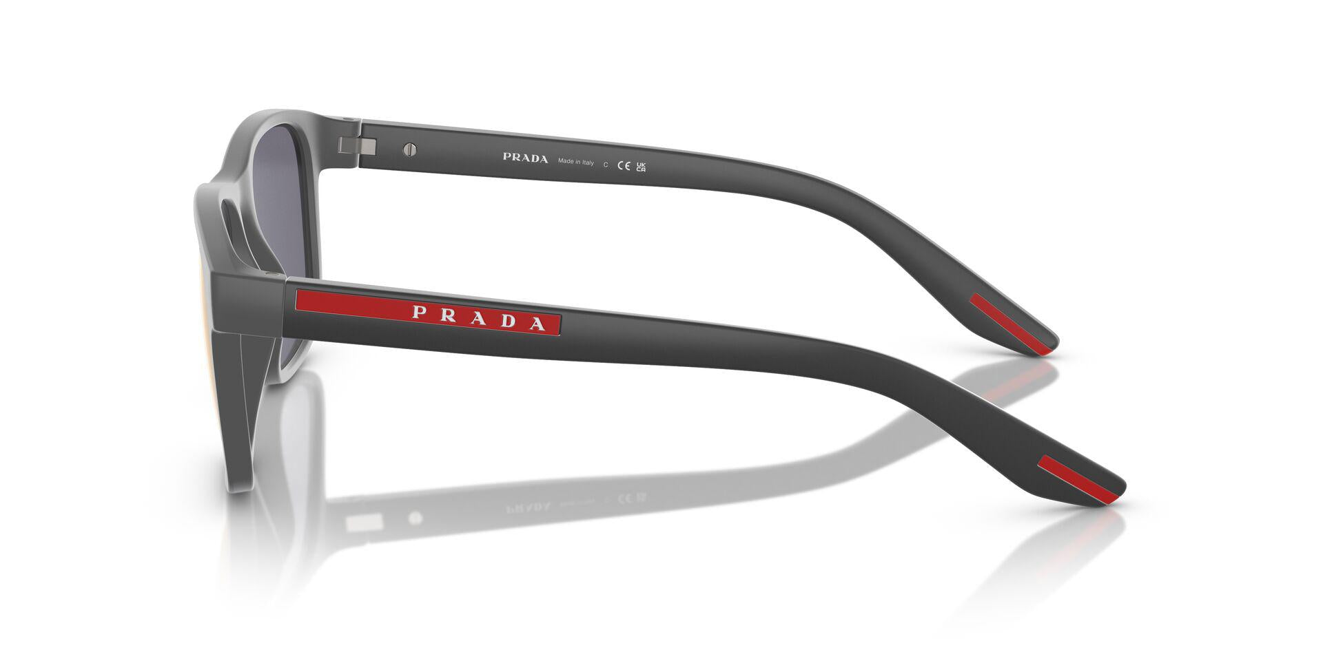 PS 06YS Grey/Dark Grey Mirror Red XL