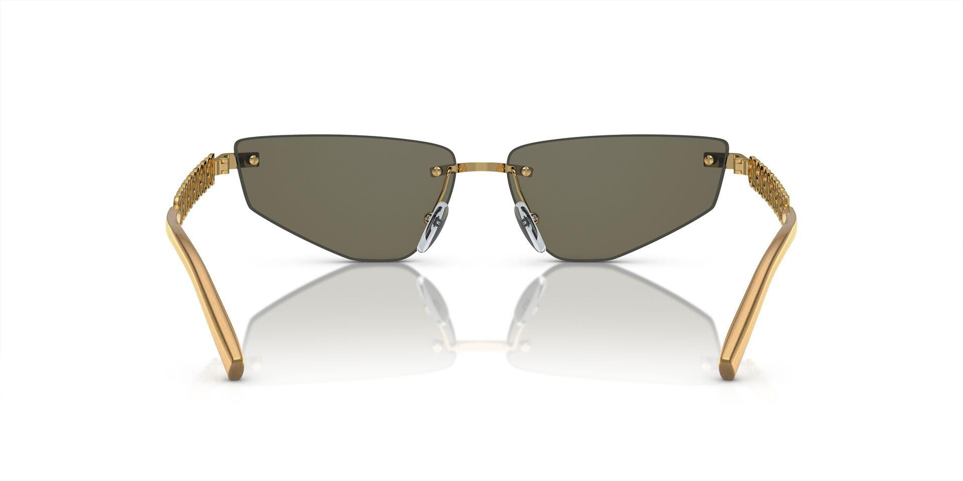 DG2301 Gold/Clear Mirror Real Yellow Gold M