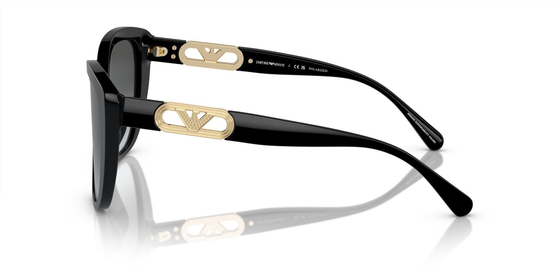 EA4214U Black/Polar Grey Gradient/Polarized S