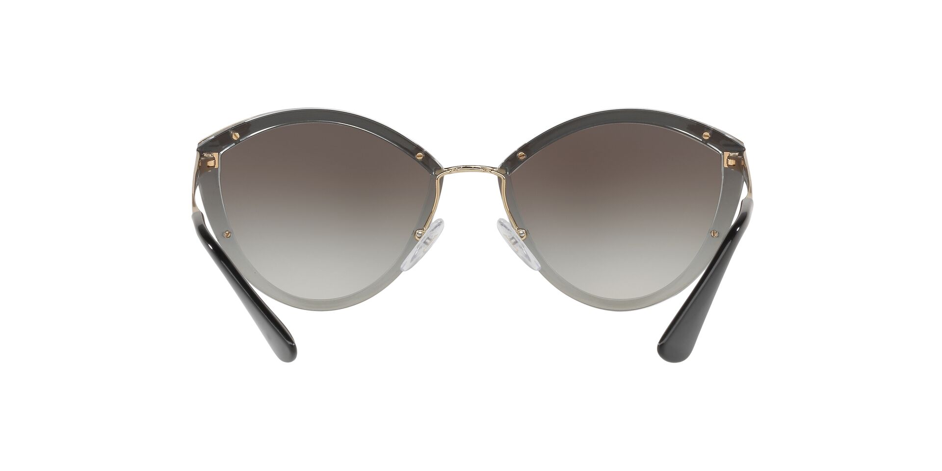 PR 07US Gold/Light Grey Gradient Dark Grey Mirror Silver L