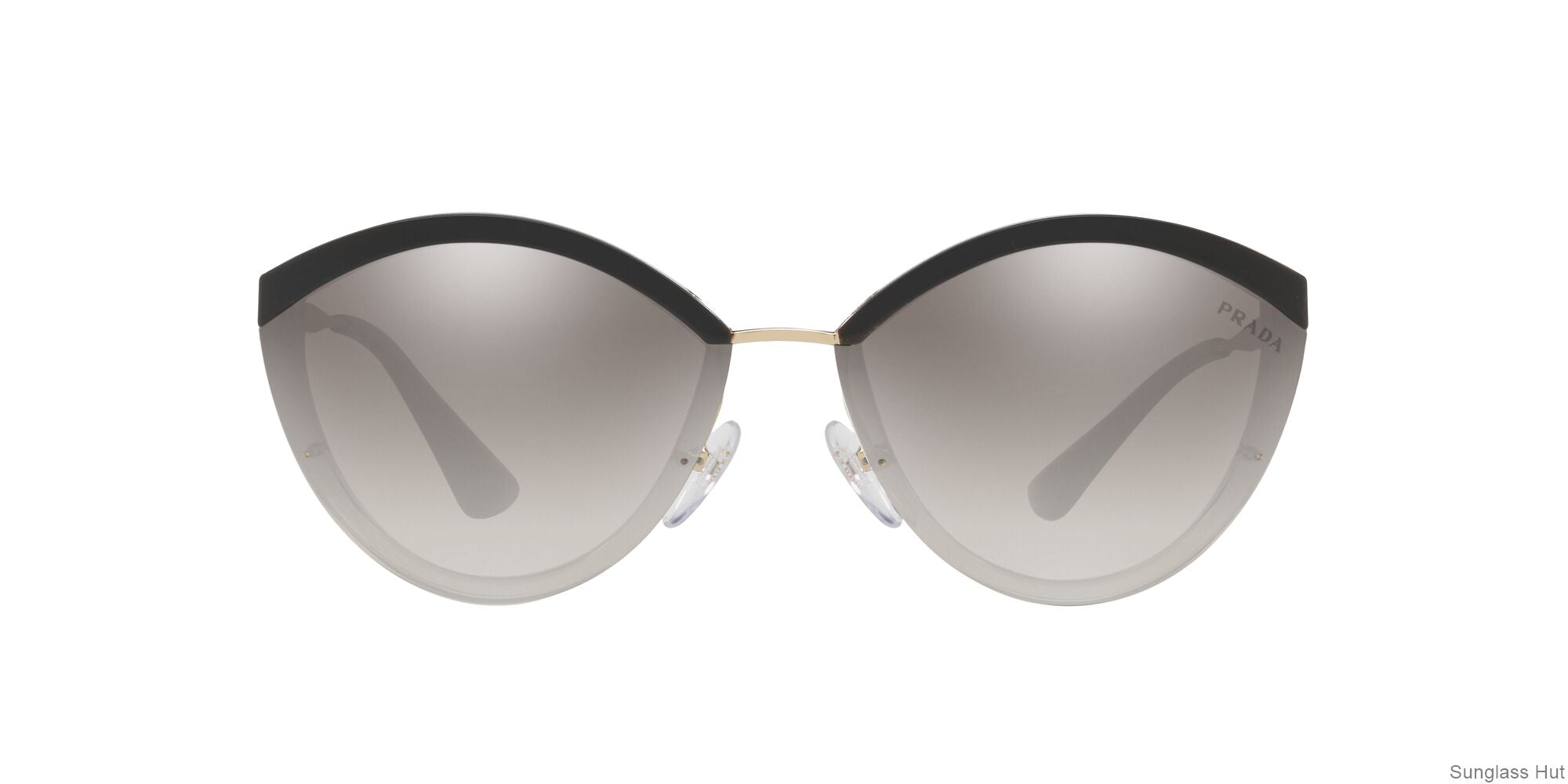PR 07US Gold/Light Grey Gradient Dark Grey Mirror Silver L