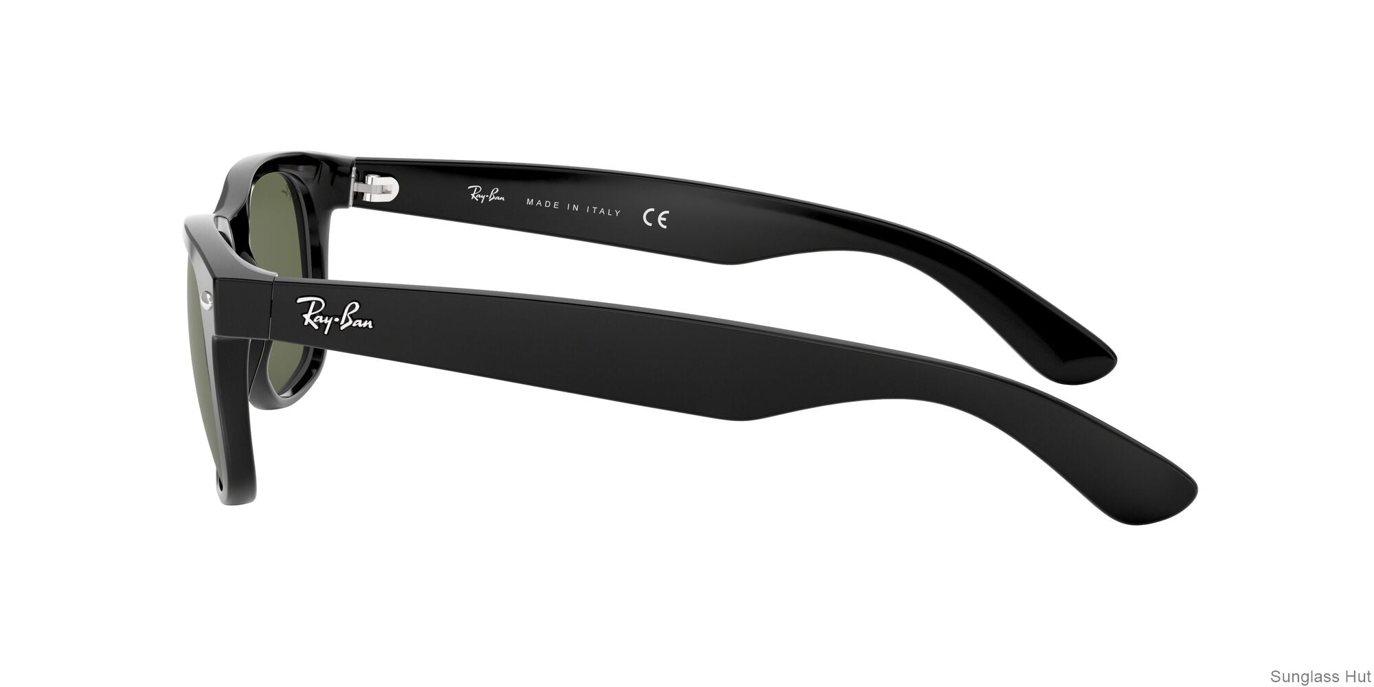 RB2132 New Wayfarer Classic Black/Green S