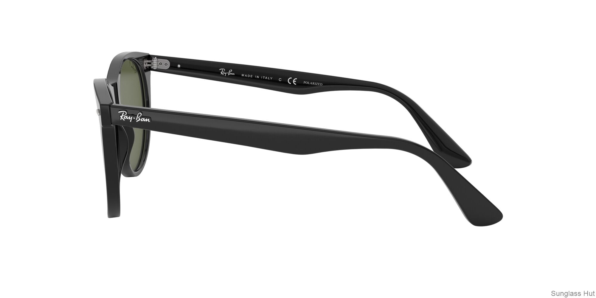 RB2185 Black/Polarized Green Classic G-15/Polarized STD