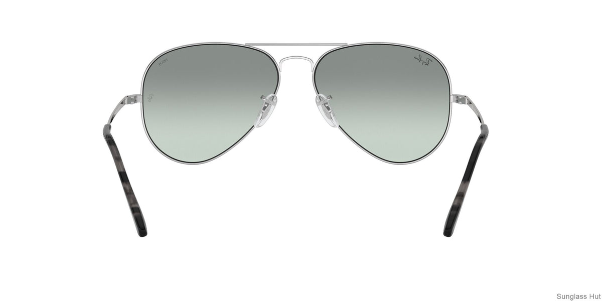 RB3689 Silver/Photo Azure Gradient Blue STD