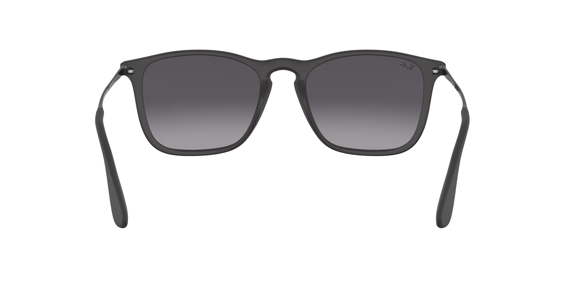 リリ　bk CHRIS Sunglasses in Rubber Black and Grey Gradient - RB4187