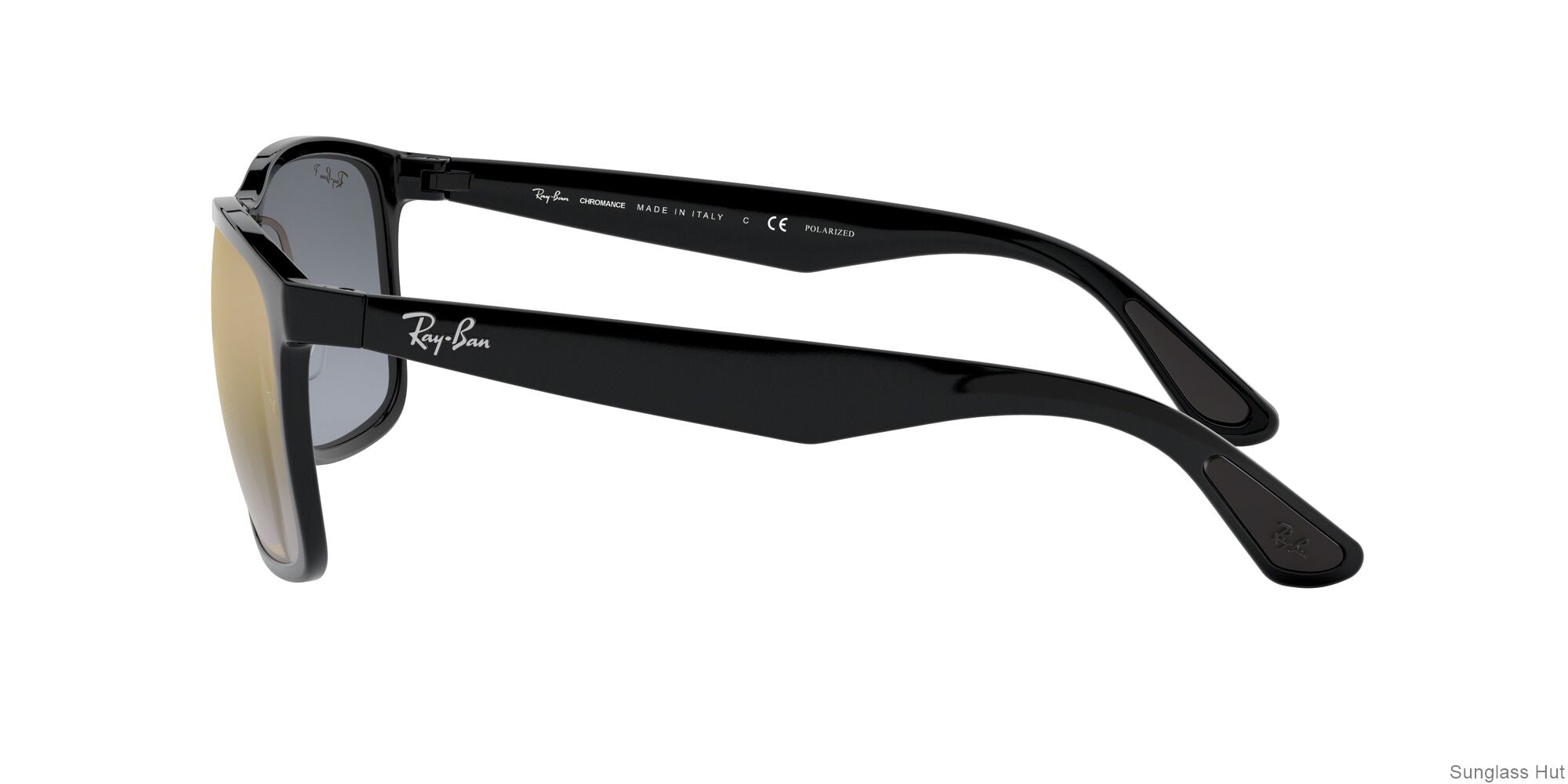 RB4264 Black/Blue/Brown Mirror Gradient Chromance Polarized STD