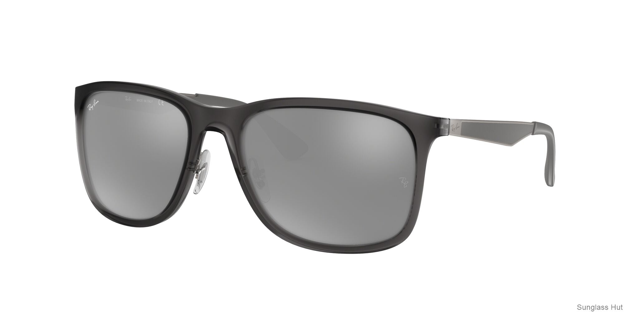 RB4313 Grey/Grey Mirror Silver Gradient STD