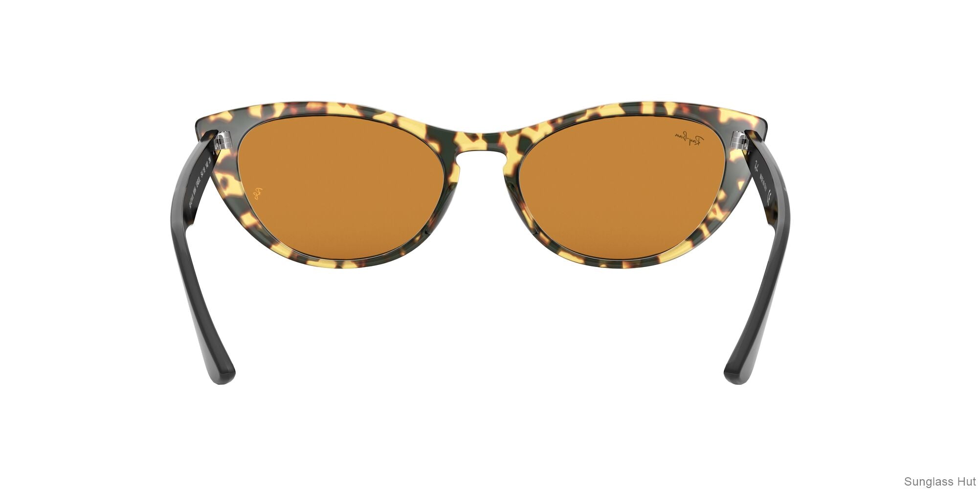 RB4314N Ray-Ban Black/Yellow Mirror Gold STD