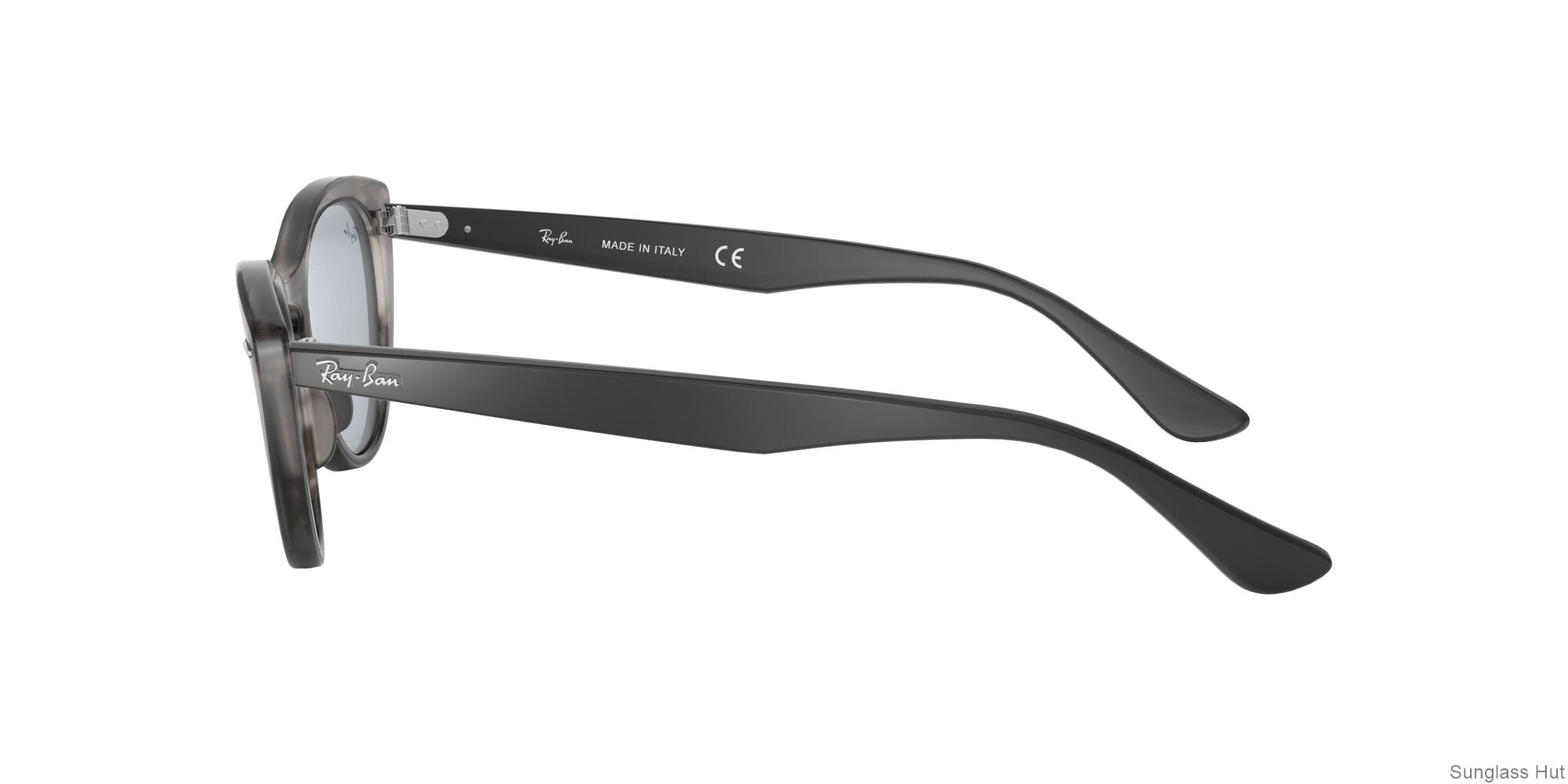 RB4314N Black/Blue Mirror Gold STD