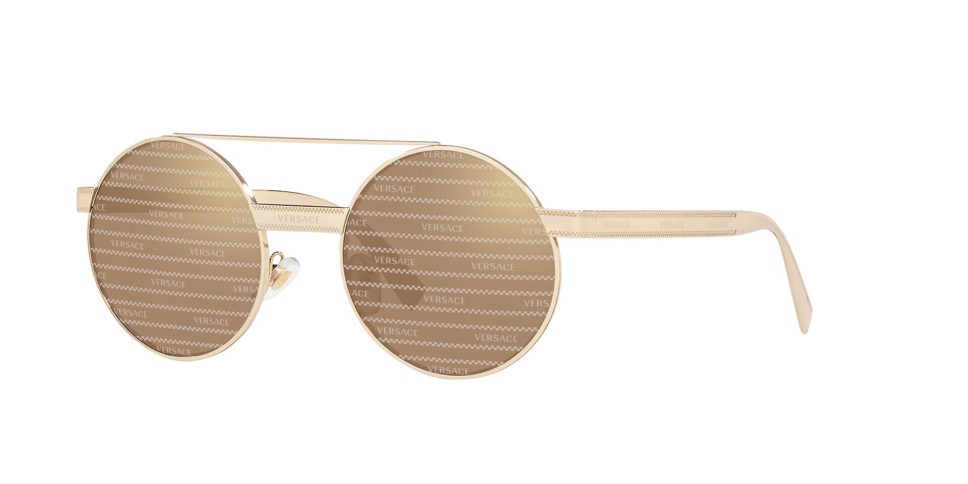 VE2210 Gold/Brown Tampo Versace M
