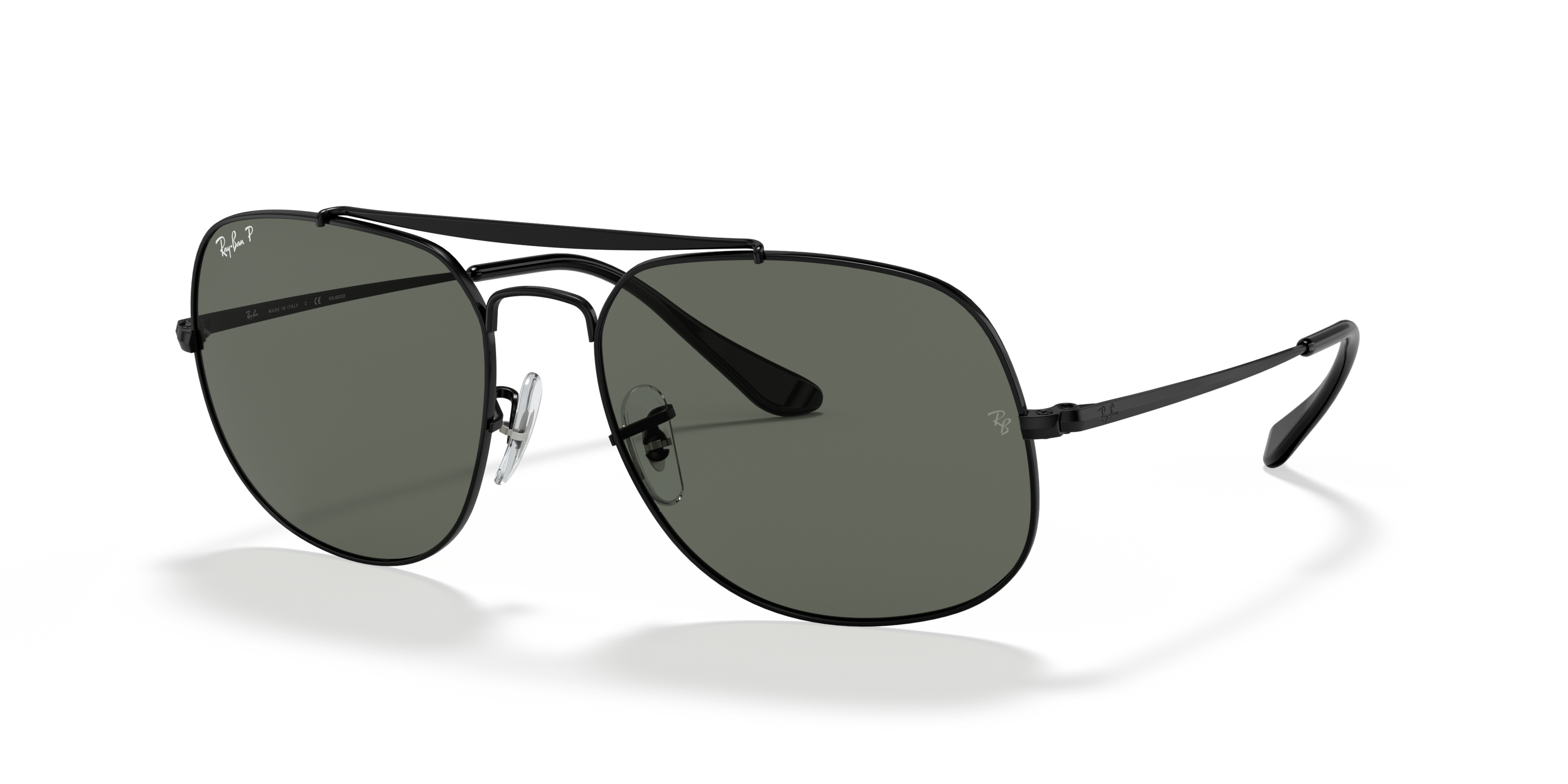 RB3561 Black/Polarized Green Classic G-15/Polarized STD