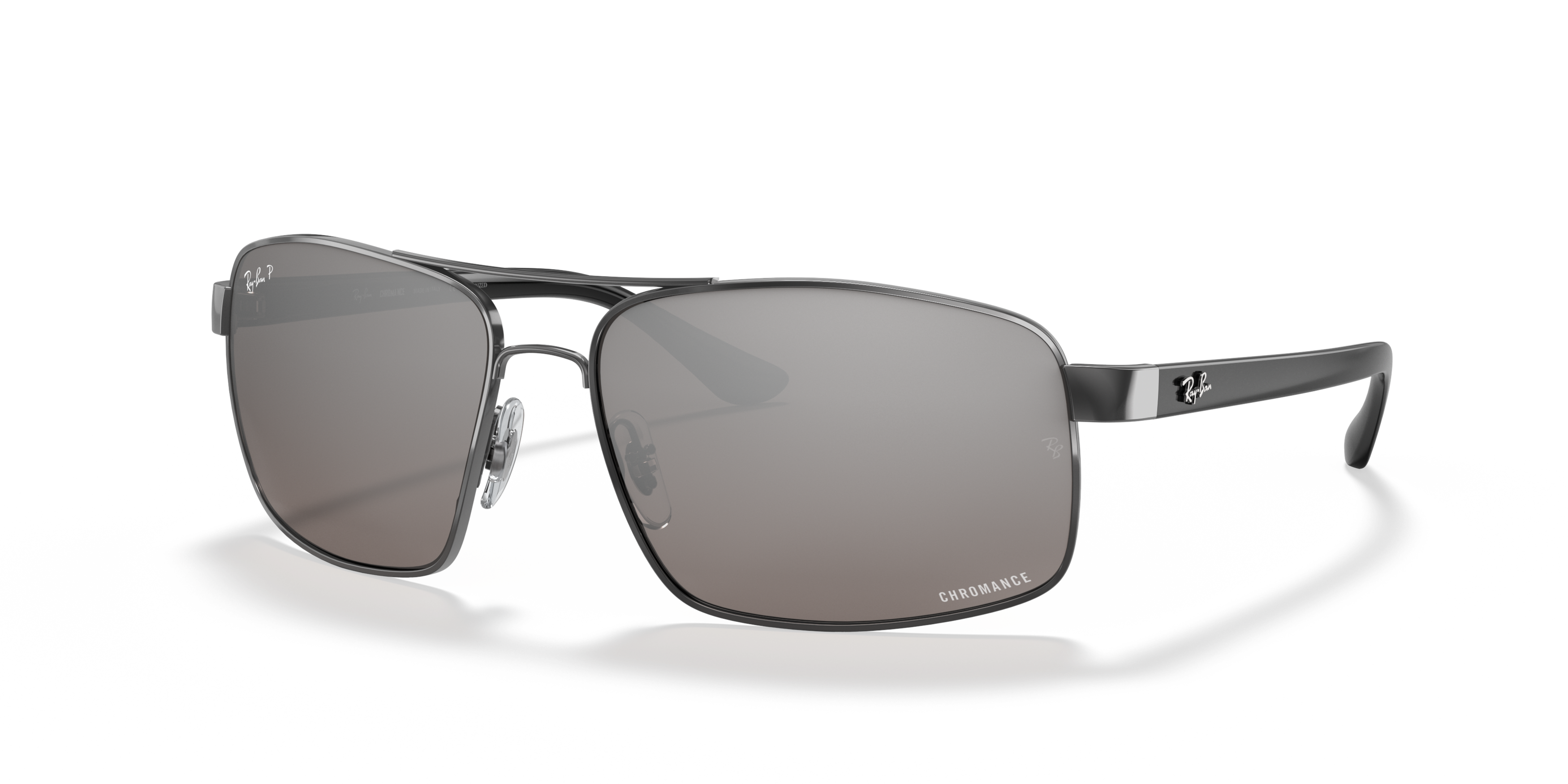 RB3604CH Black/Silver Mirror Chromance Polarized STD