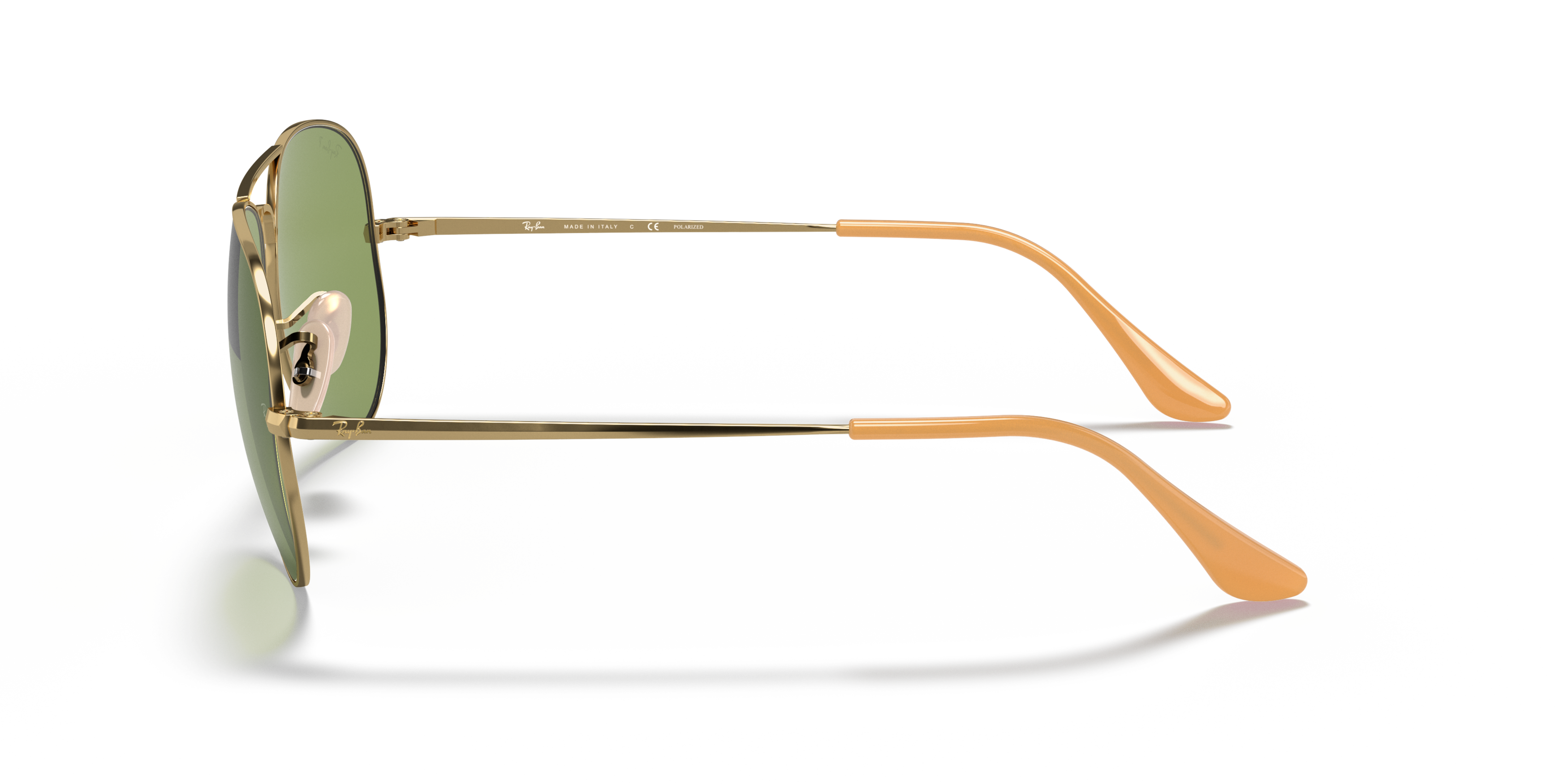RB3689 Gold/Polarized Green Classic G-15/Polarized STD