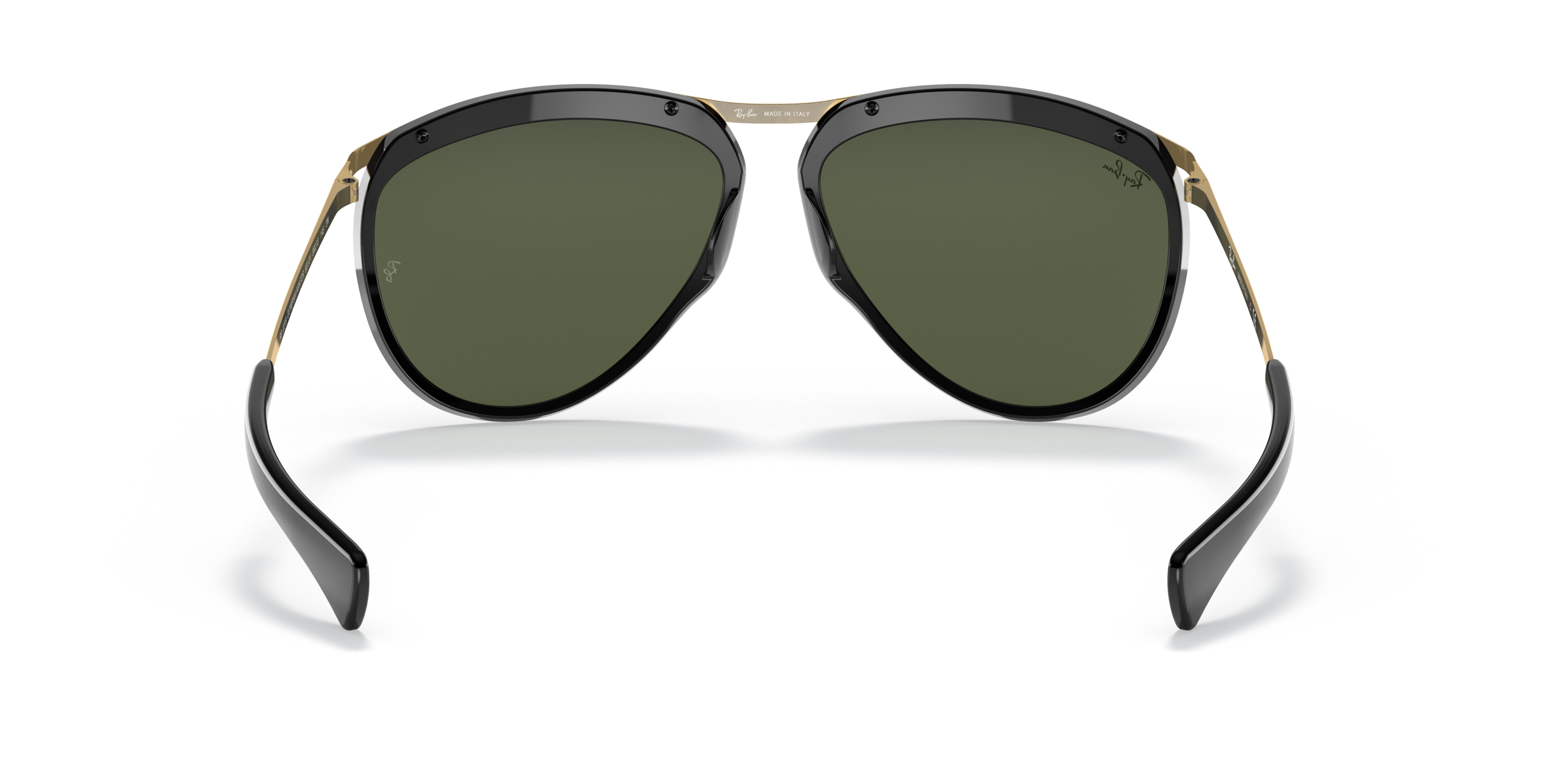 RB2219 Ray-Ban Aviator Olympian Black/Green M