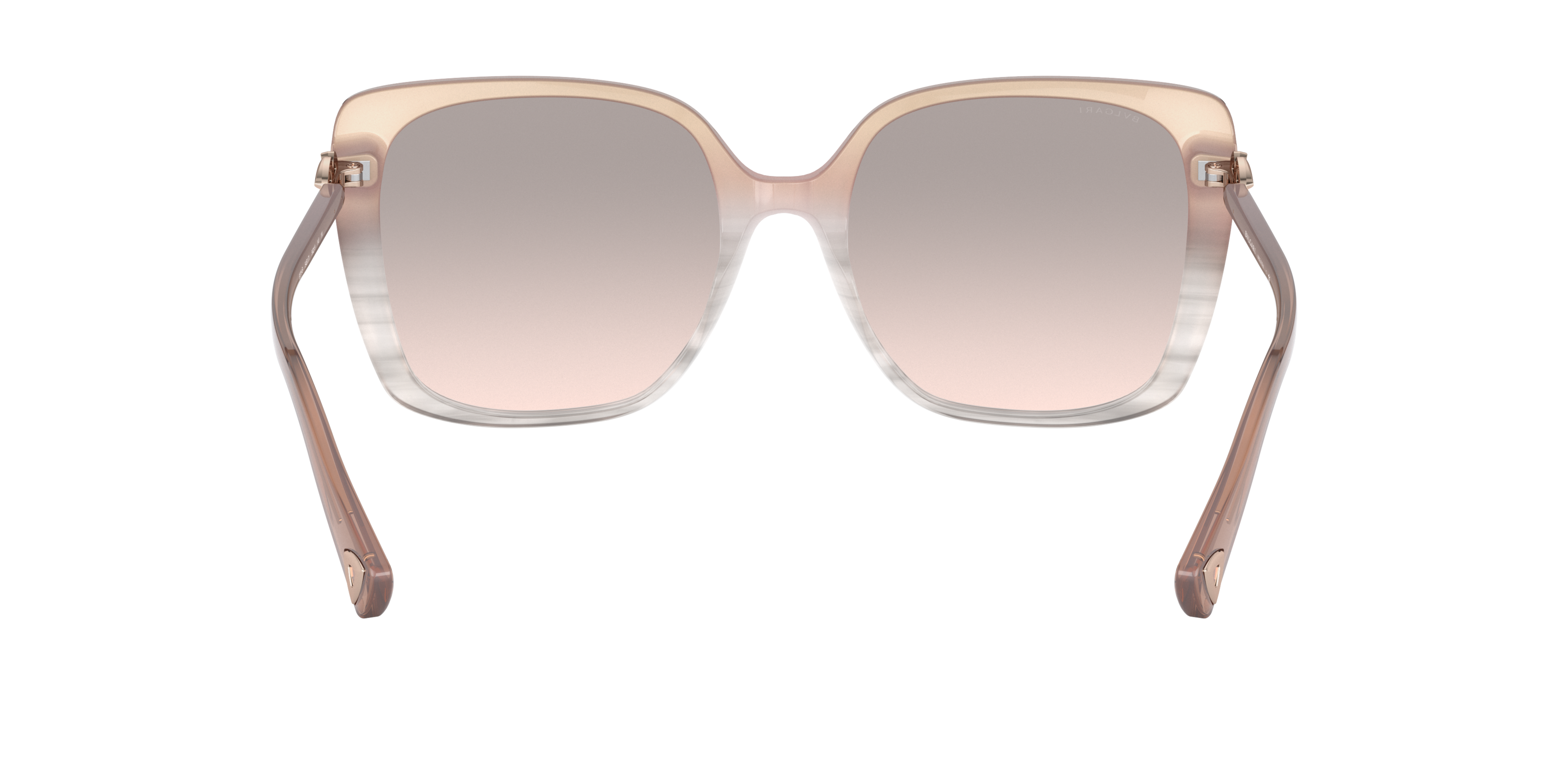 BV8225B Pink/Brown Mirror Gradient Gold L