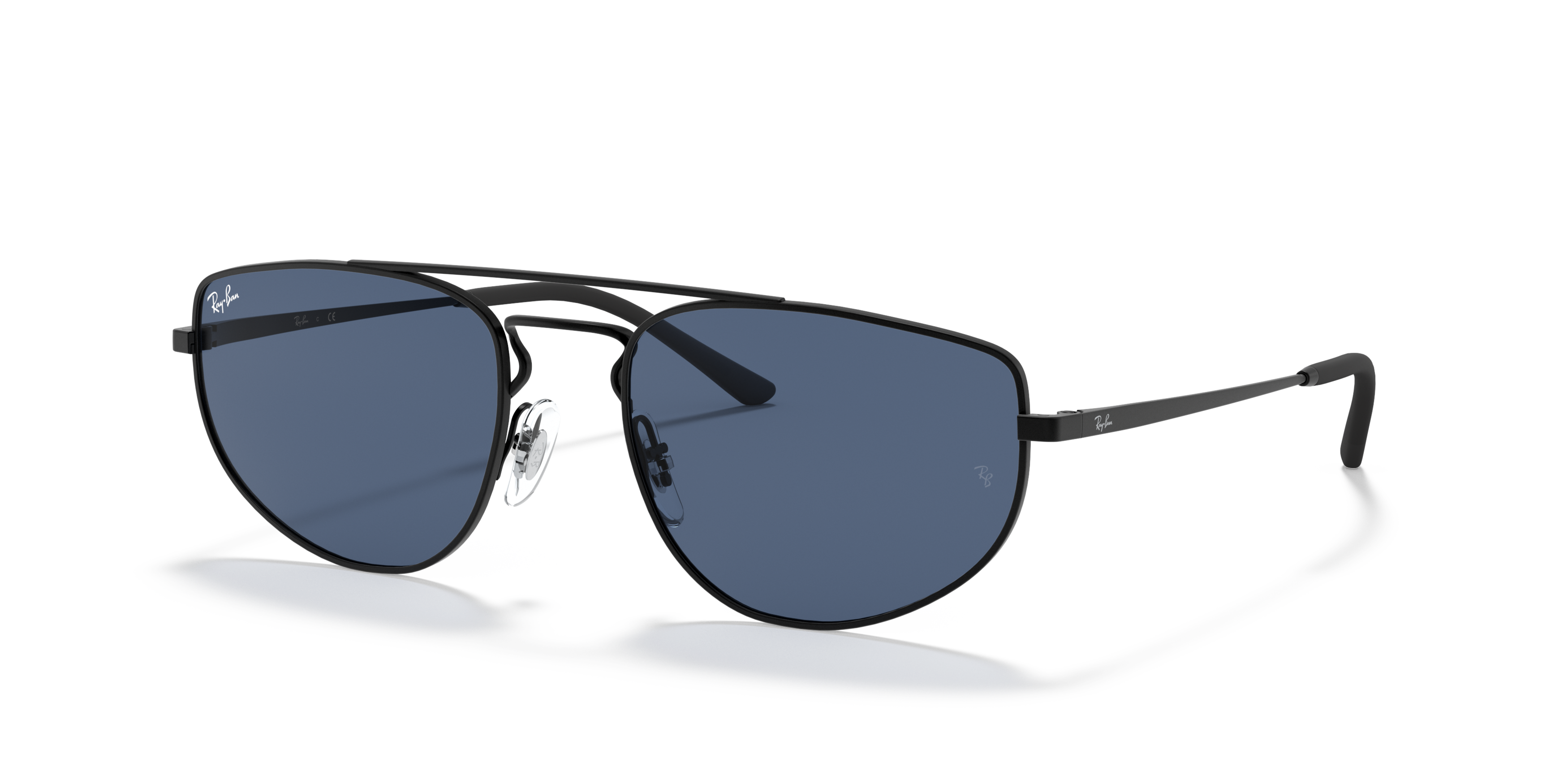 RB3668 Black/Dark Blue STD
