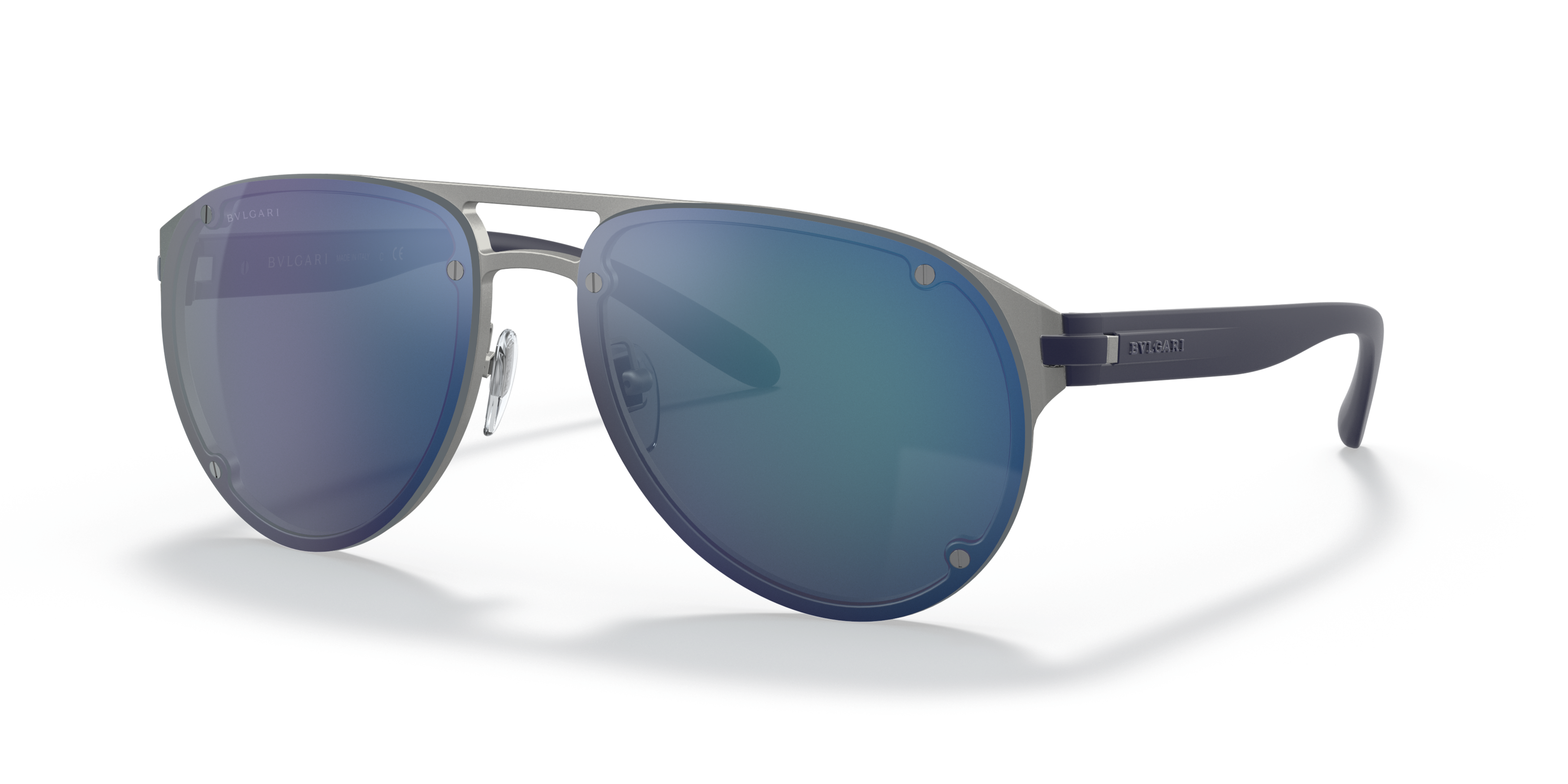 BV5056 Silver/Dark Grey Mirror Blue