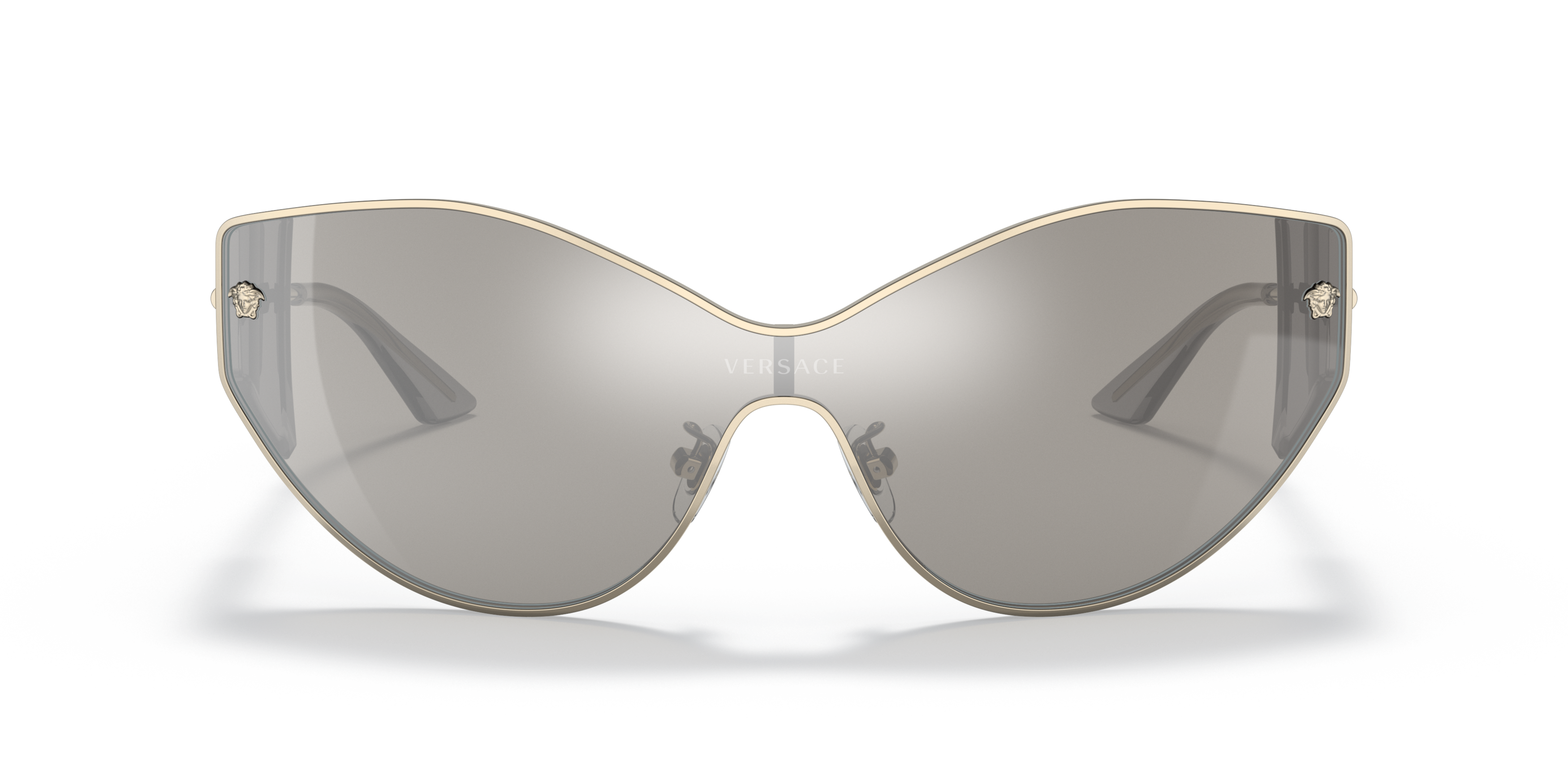 VE2239 Gold/Light Grey Mirror Silver
