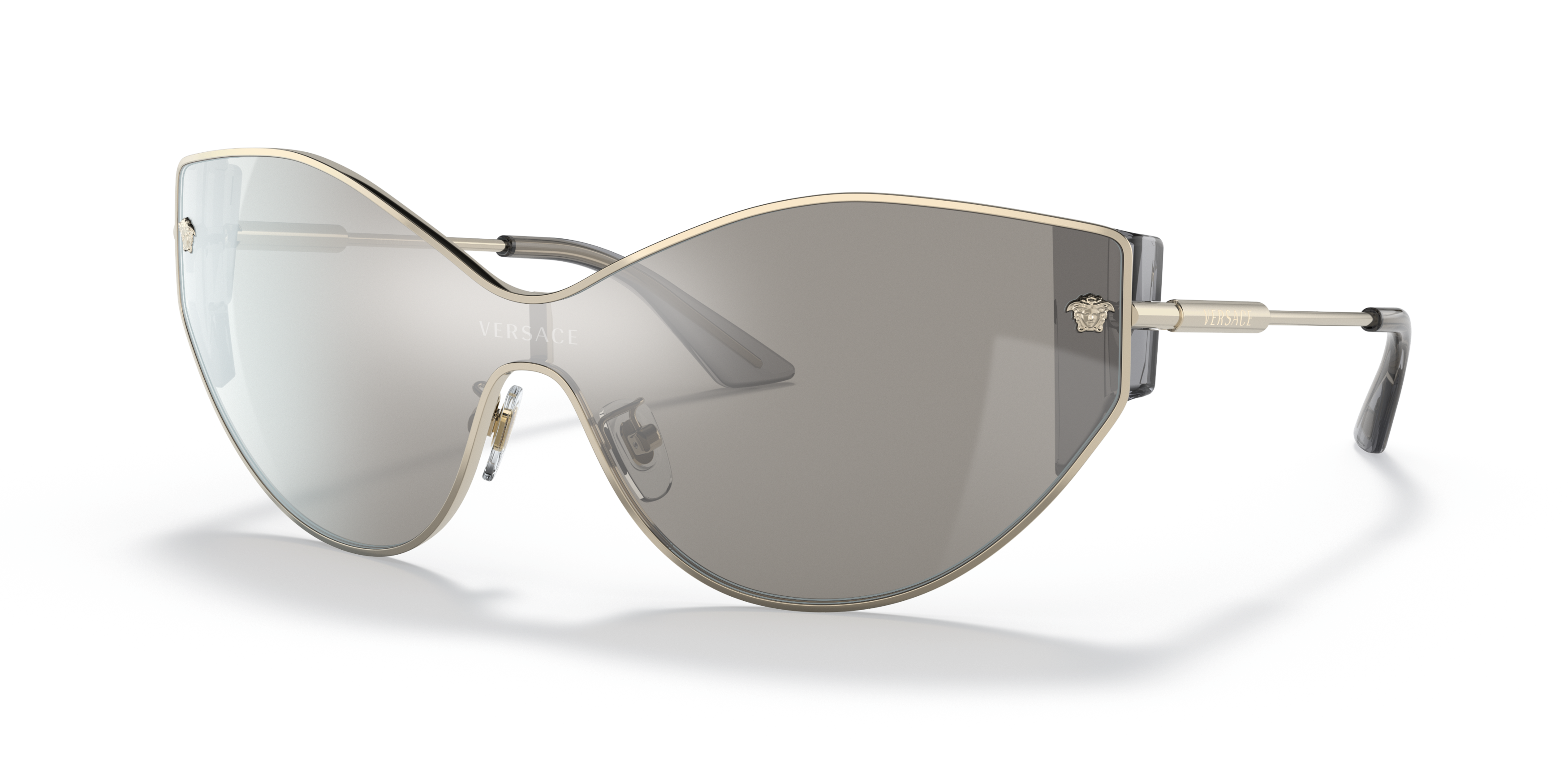 VE2239 Gold/Light Grey Mirror Silver