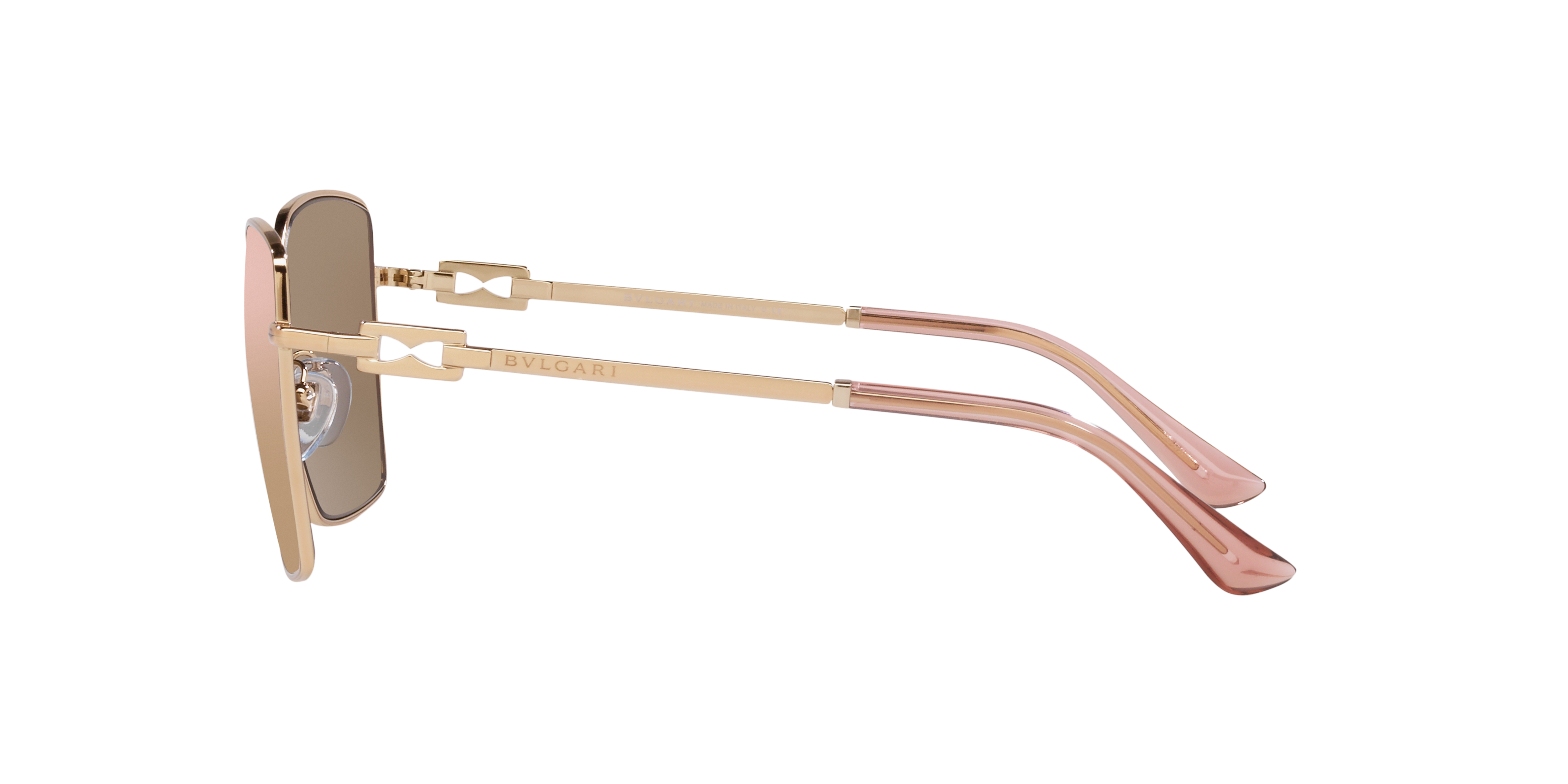 BV6175 Pink/Clear Mirror Real Rose Gold/Polarized