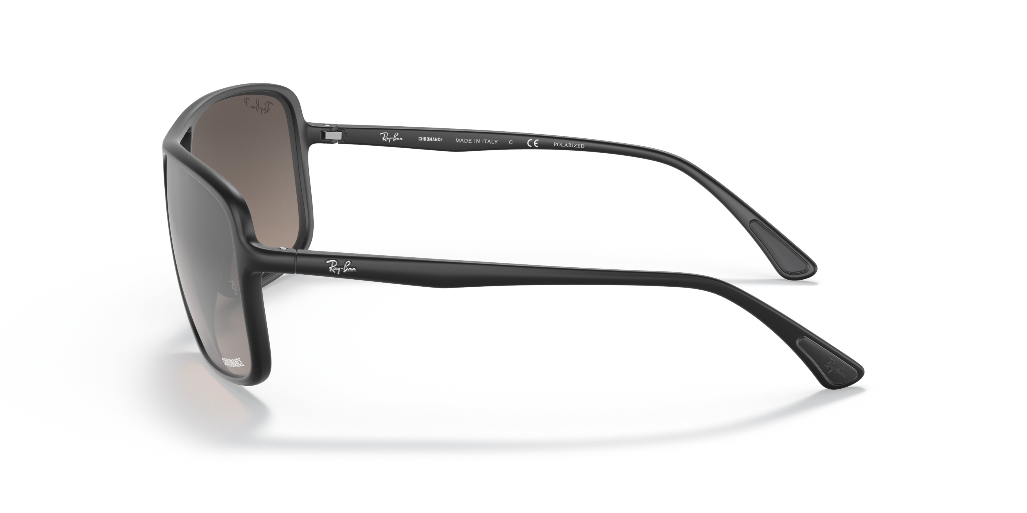 RB4375 Black/Polar Grey Mirror Grey Gradient/Polarized