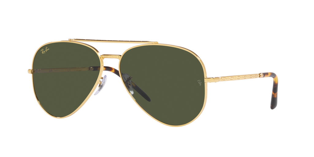 RB3625 Gold Green Polarized SunglassHut UAE