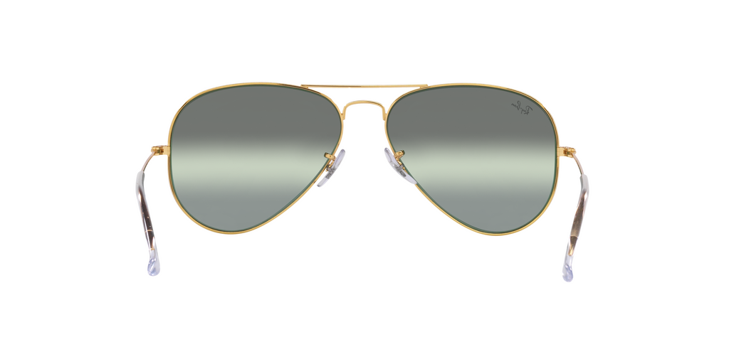 RB3025 Gold/Gradient Dark Green Mirror/Polarized