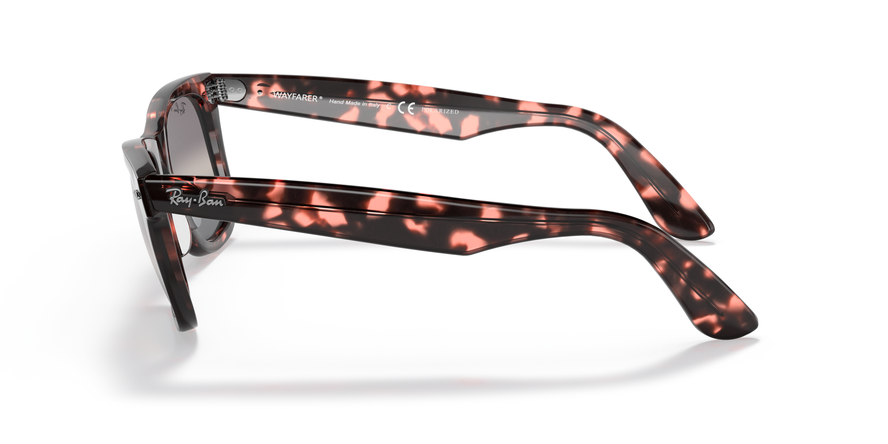 RB2140 Pink/Polar Clear Gradient Dark Grey/Polarized
